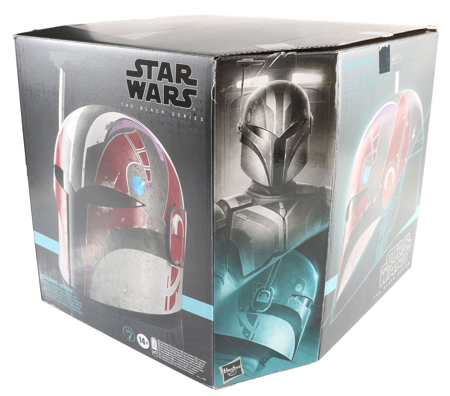 
                  
                    Sabine from Star Wars: Ahsoka Prop Replica Hasbro The Black Series Helmet Signed by Natasha Liu Bordizzo with Character Name
                  
                