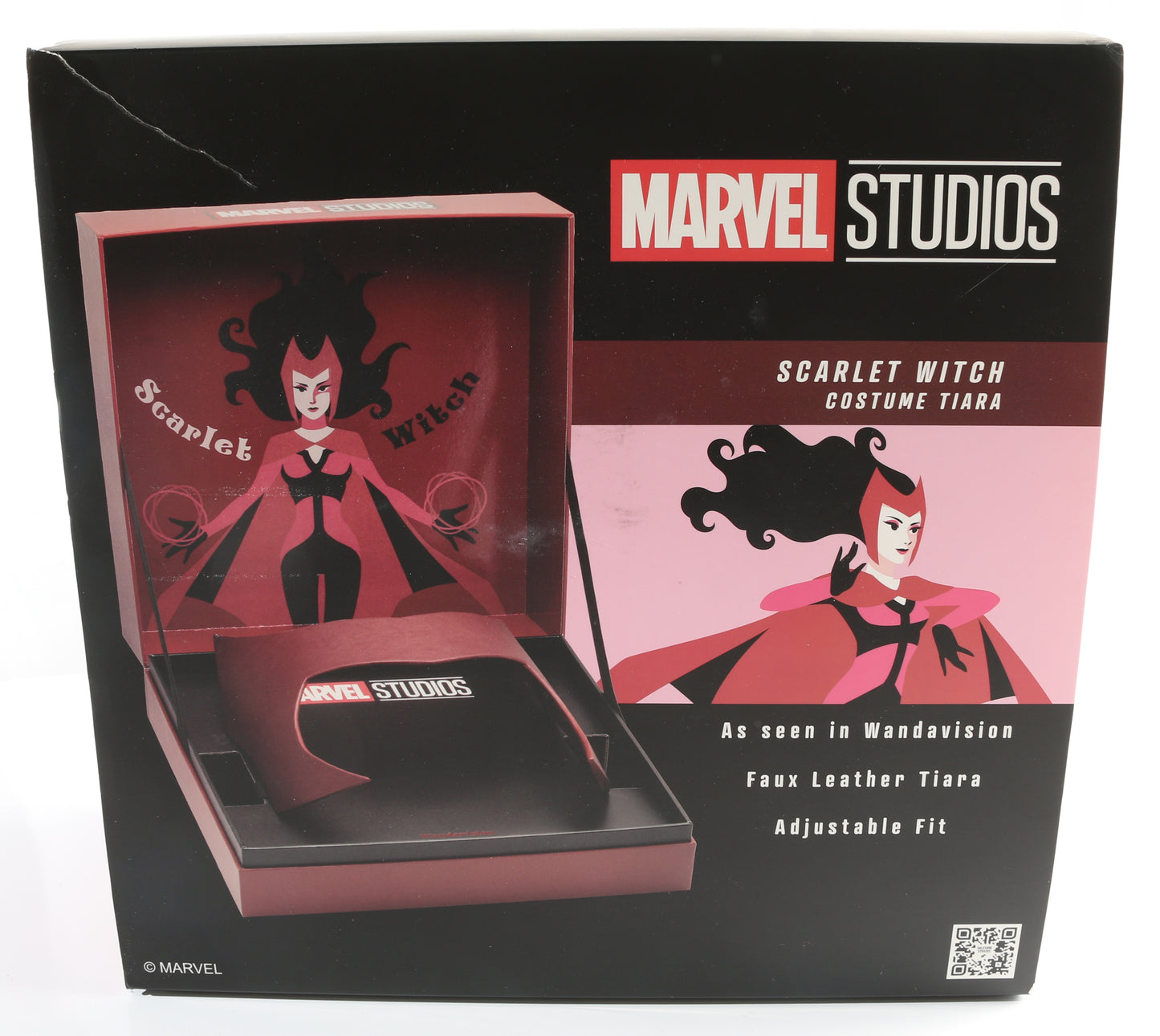 
                  
                    Elizabeth Olsen as Scarlet Witch in WandaVision (SWAU) Signed Prop Replica Tiara with Character Name
                  
                