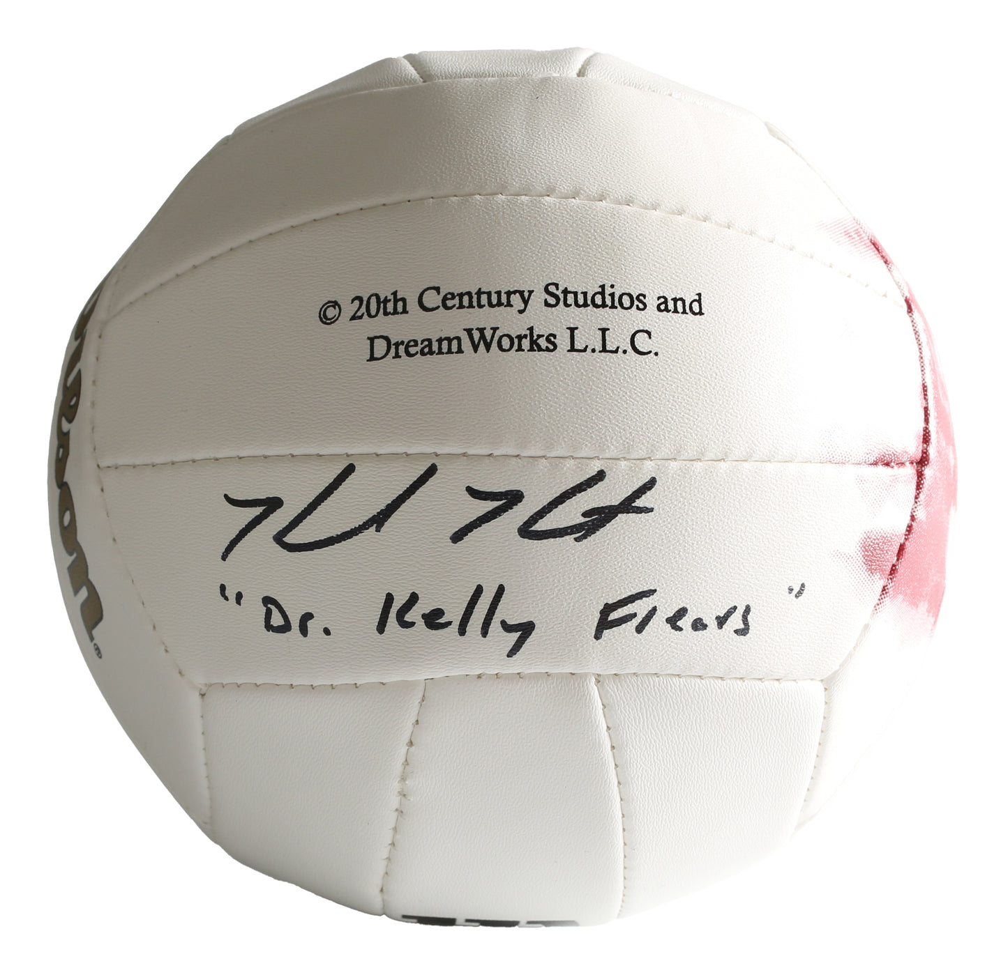 
                  
                    Helen Hunt as Dr. Kelly Frears in Cast Away Prop Replica Wilson Official Mini Volleyball with Character Name
                  
                