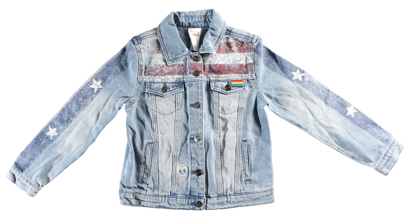 
                  
                    Xochitl Gomez as America Chavez in Doctor Strange in the Multiverse of Madness Signed Prop Replica Jacket with Character Name
                  
                