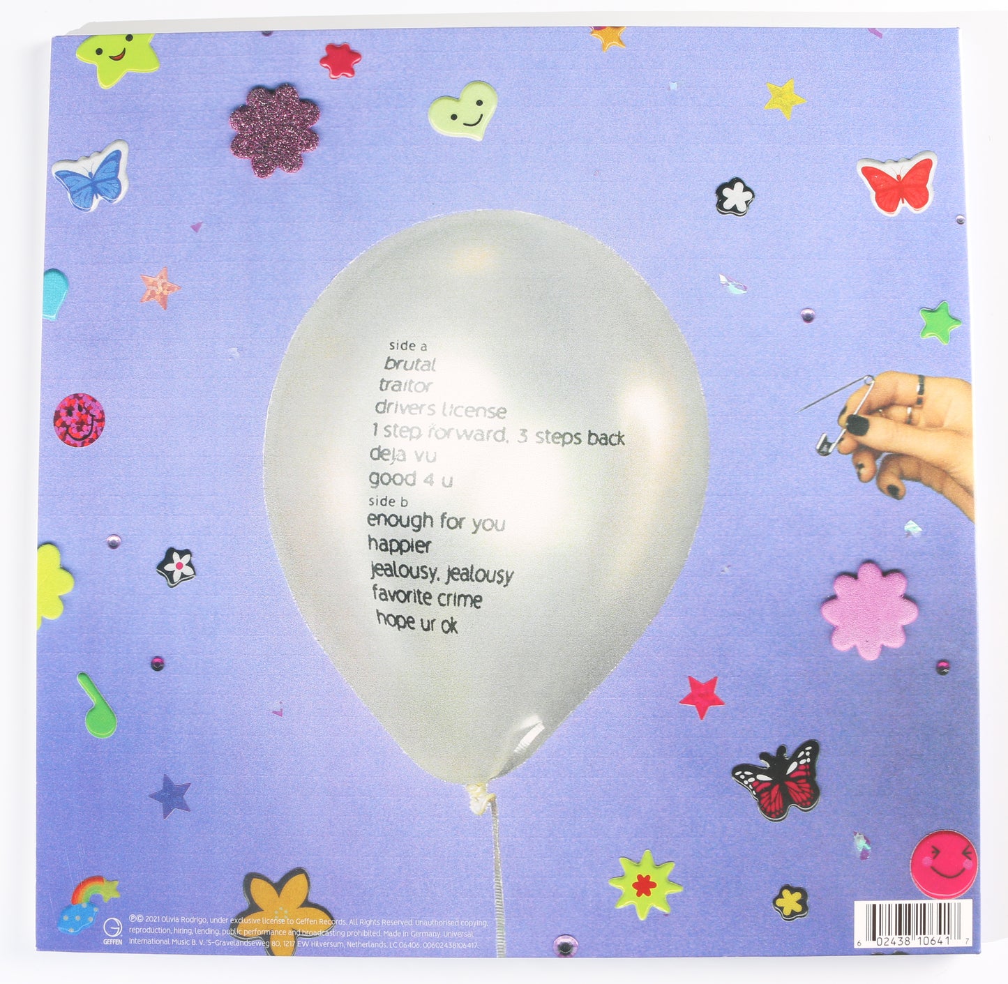 
                  
                    Olivia Rodrigo: Sour LP 12" Vinyl Record Signed by Olivia Rodrigo
                  
                