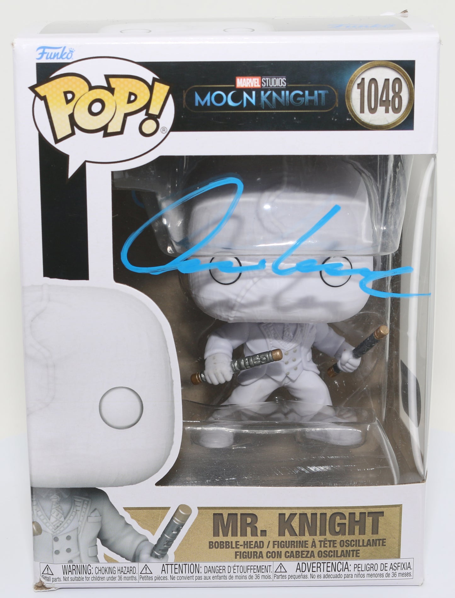 
                  
                    Oscar Isaac as Mr. Knight in Moon Knight (SWAU) Signed Funko POP! #1048
                  
                