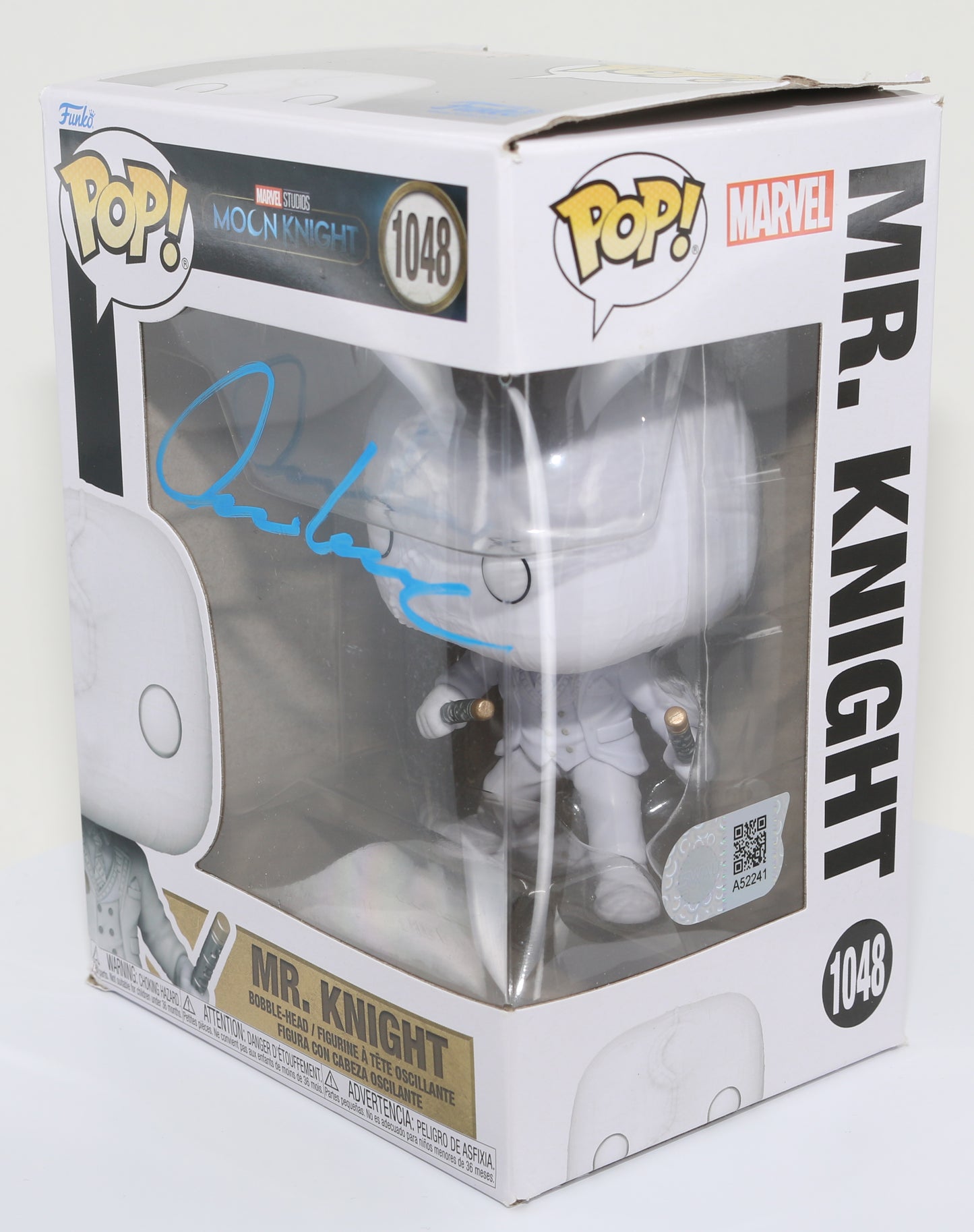 
                  
                    Oscar Isaac as Mr. Knight in Moon Knight (SWAU) Signed Funko POP! #1048
                  
                