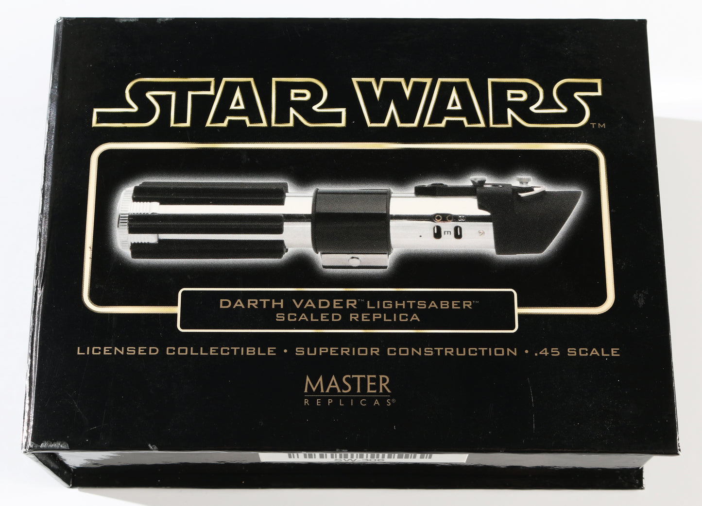 
                  
                    Dave Prowse as Darth Vader in Star Wars: A New Hope Master Replicas Scaled Prop Replica Mini Lightsaber with Character Name
                  
                