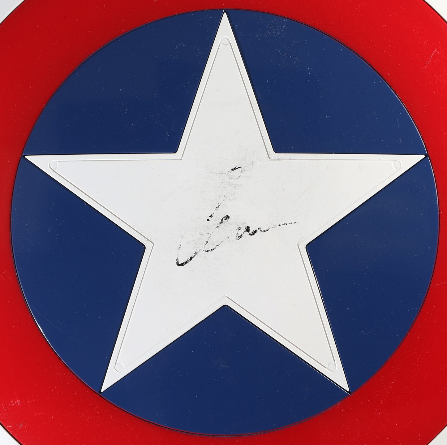 
                  
                    Captain America Hasbro Marvel Legends Replica Shield (SWAU) Signed by Chris Evans
                  
                
