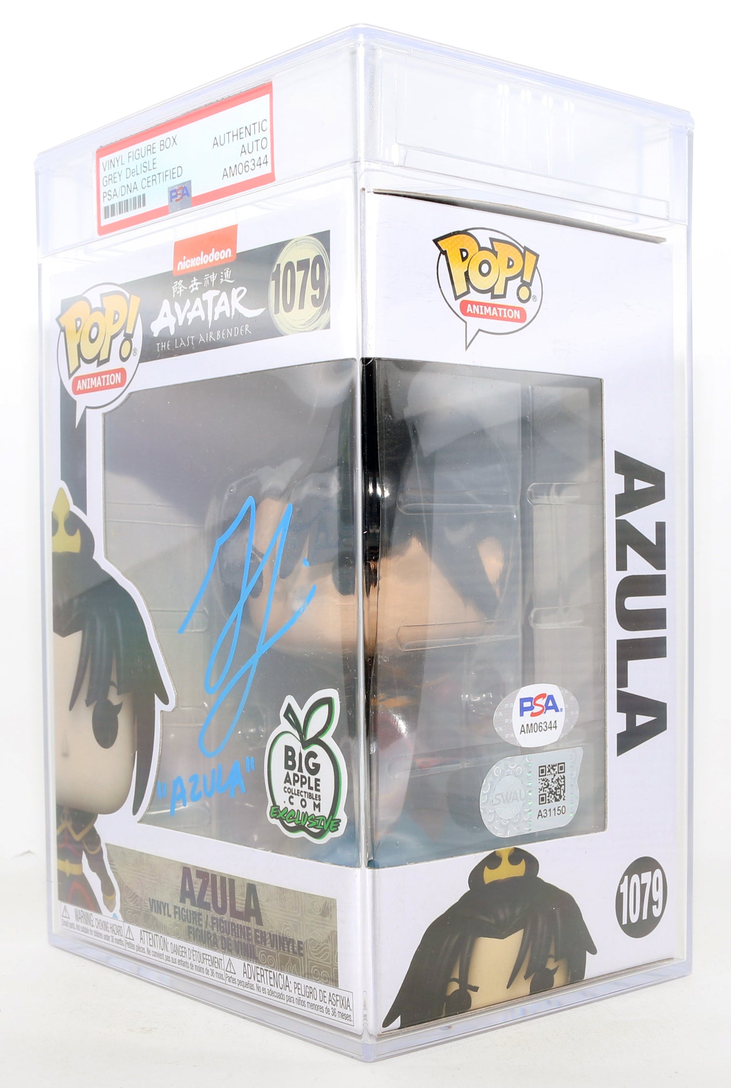 
                  
                    Grey DeLisle as Azula in Avatar: The Last Airbender (SWAU / PSA Encapsulated) Signed Funko POP! #534 with Character Name
                  
                