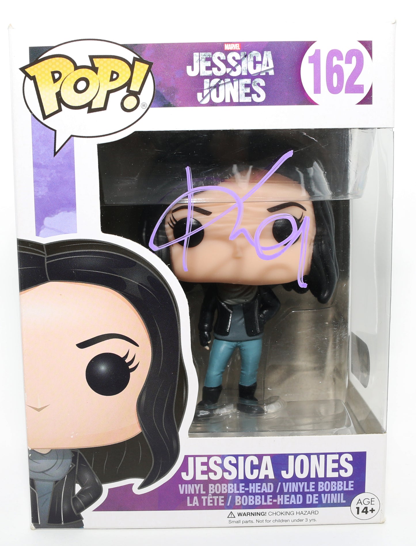 
                  
                    Krysten Ritter as Jessica Jones in Jessica Jones (SWAU) Signed Funko POP! #162
                  
                