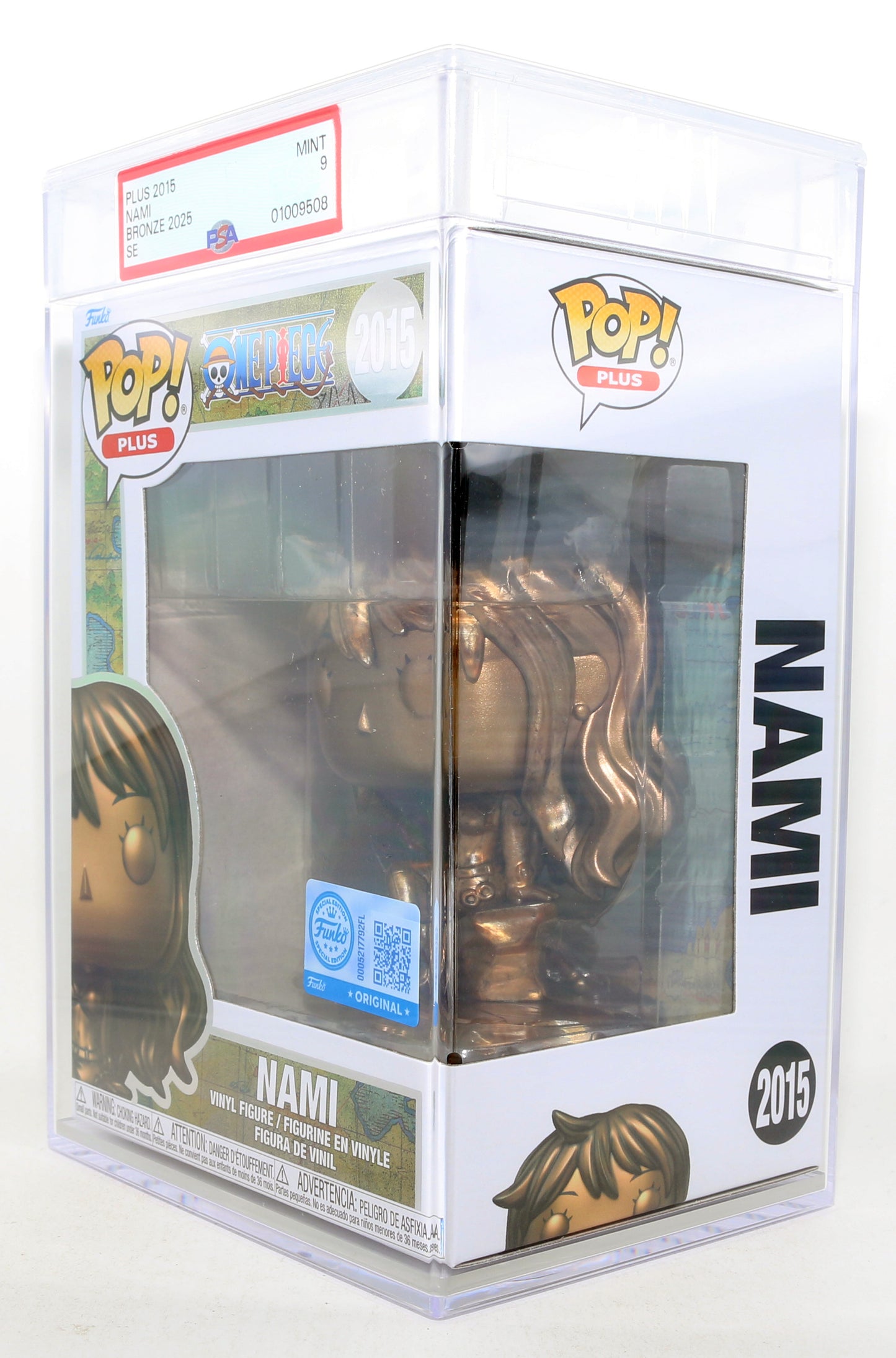 
                  
                    Nami from One Piece Funko Store Exclusive (PSA Encapsulated) Funko POP! #2015 - Grail
                  
                