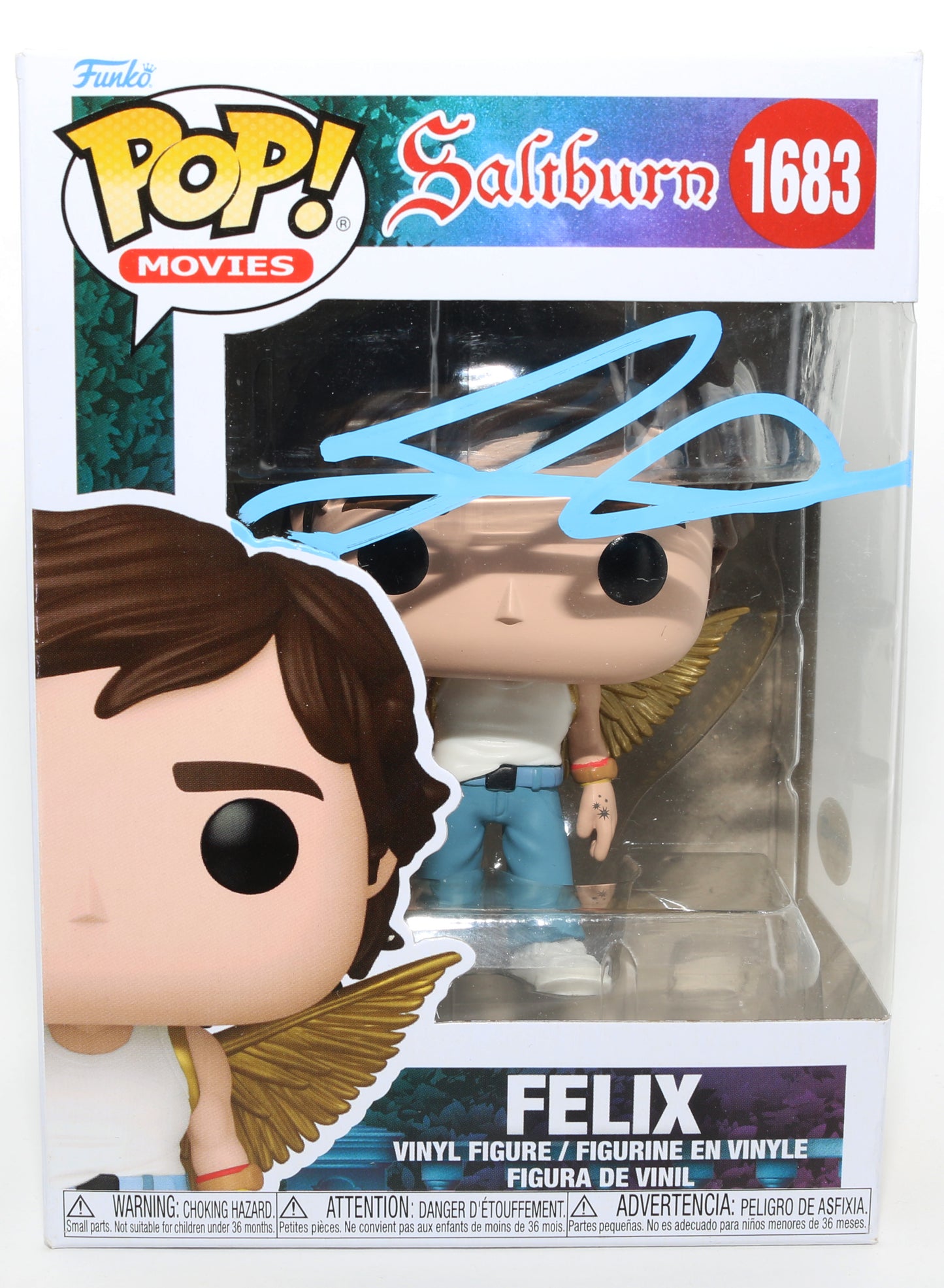 
                  
                    Jacob Elordi as Felix in Saltburn (ACOA) Signed Funko POP! #1683
                  
                