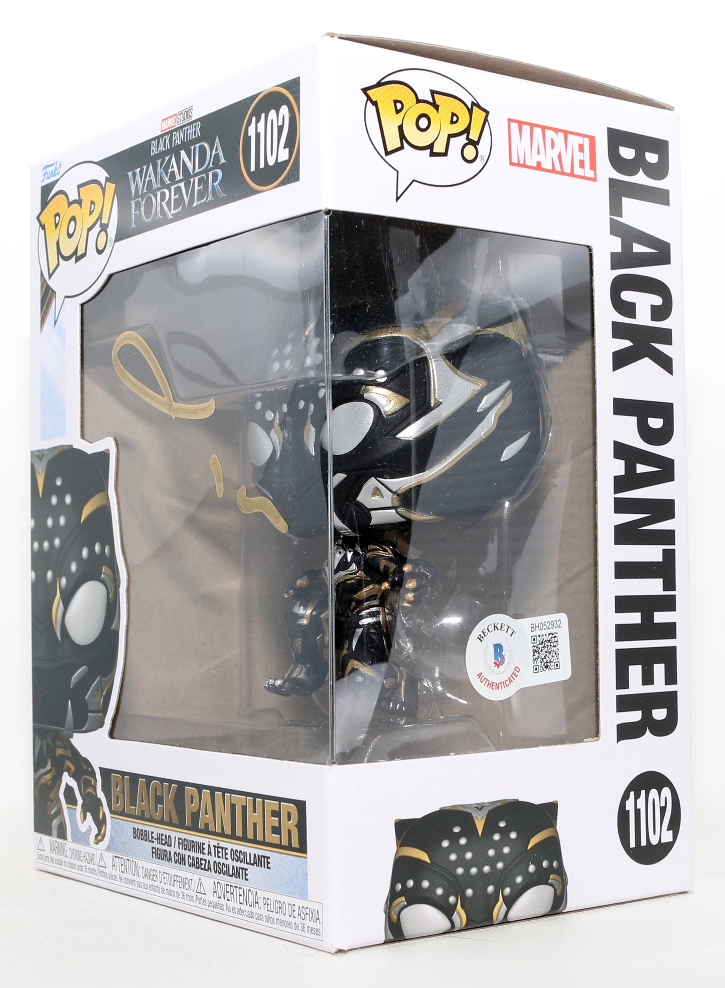 
                  
                    Letitia Wright as Shuri / Black Panther in Black Panther: Wakanda Forever (Beckett) Signed Funko POP! #1102
                  
                