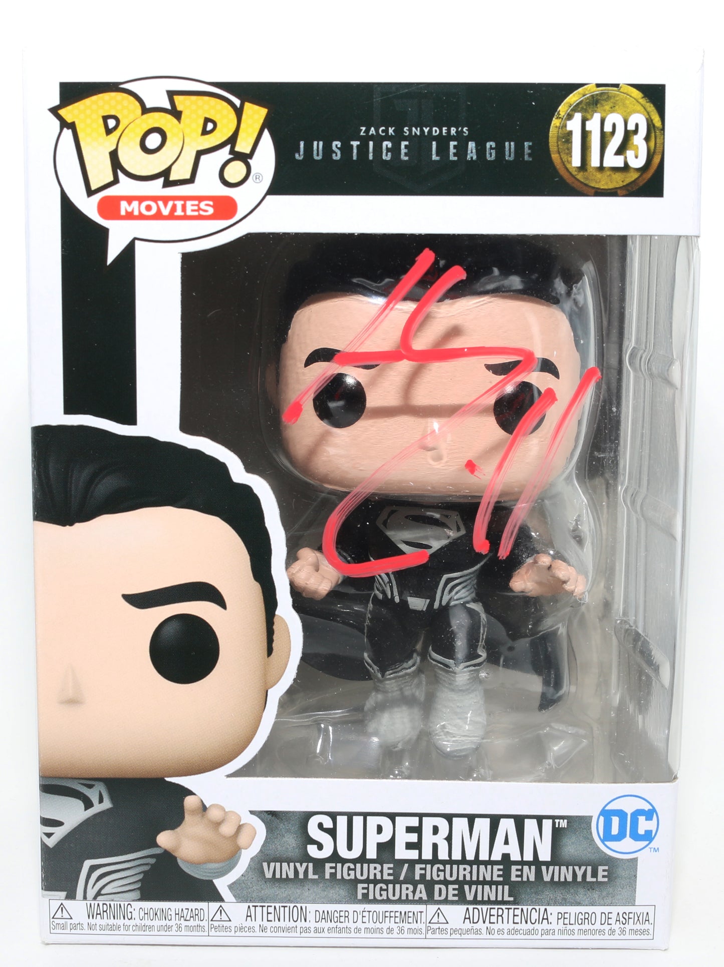 
                  
                    Henry Cavill as Superman in Zack Snyder's Justice League (SWAU) Signed Funko POP! #1123
                  
                