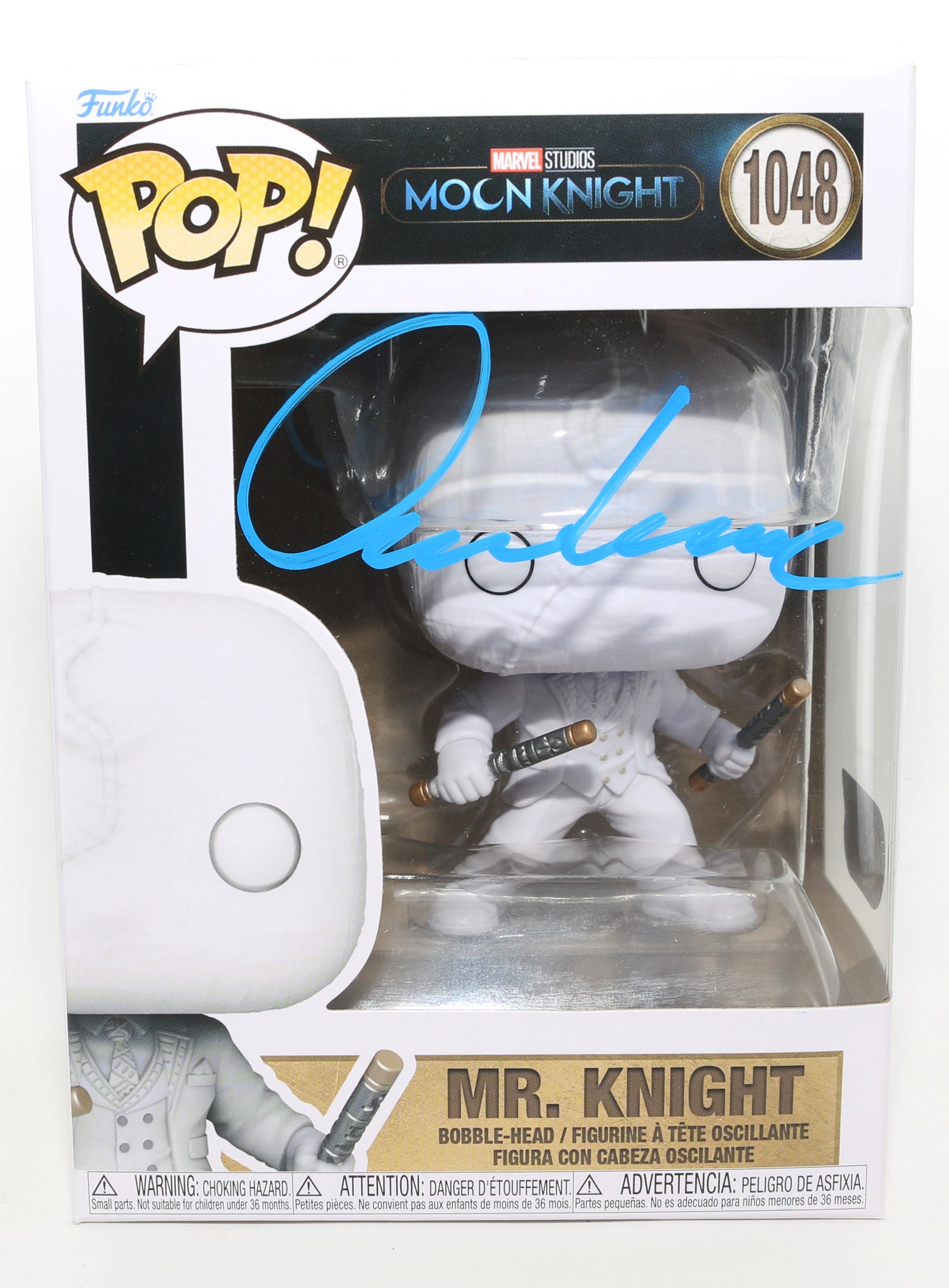 
                  
                    Oscar Isaac as Mr. Knight in Moon Knight (SWAU) Signed Funko POP! #1048
                  
                