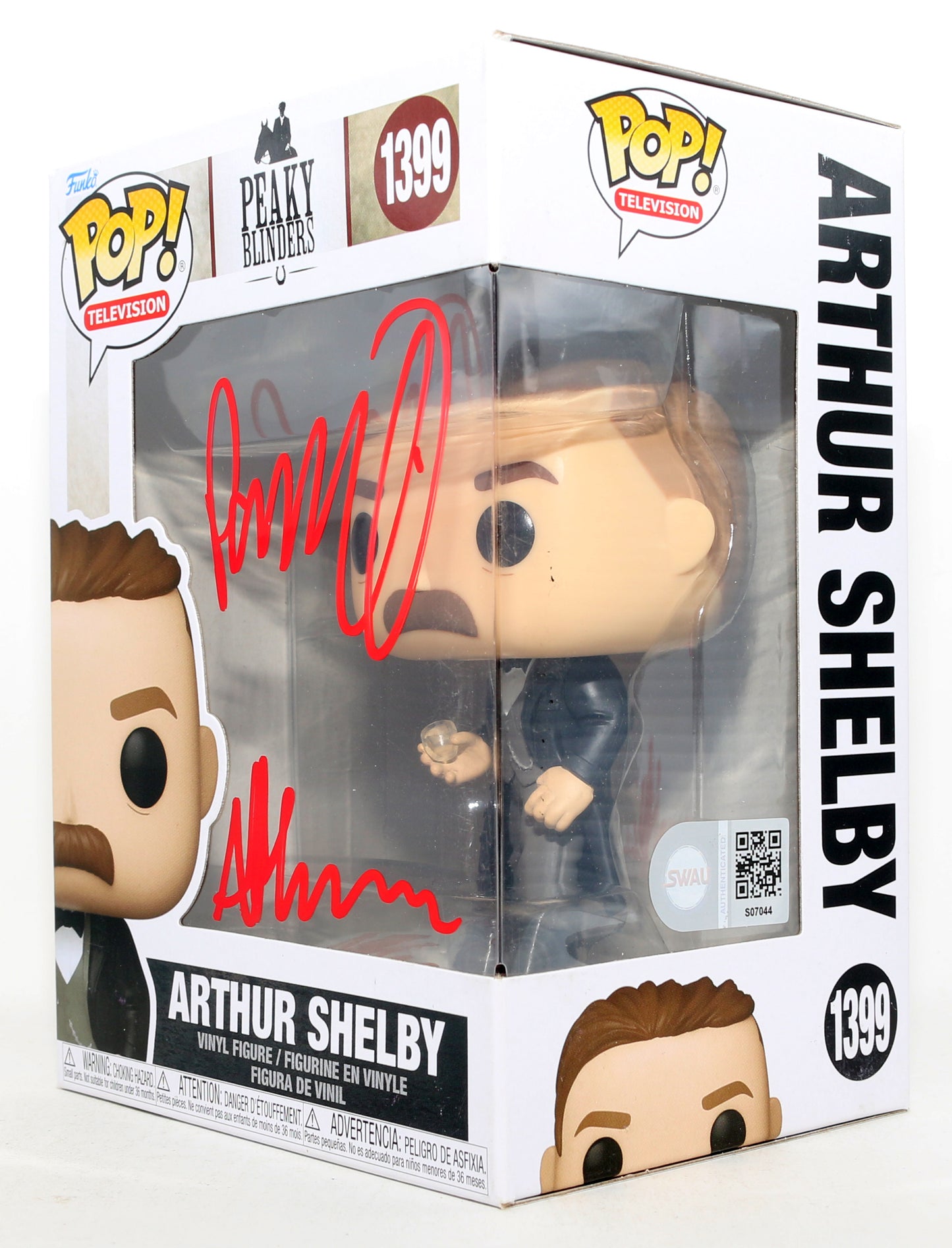 
                  
                    Paul Anderson as Arthur Shelby in Peaky Blinders (SWAU) Signed Funko POP! #1399
                  
                