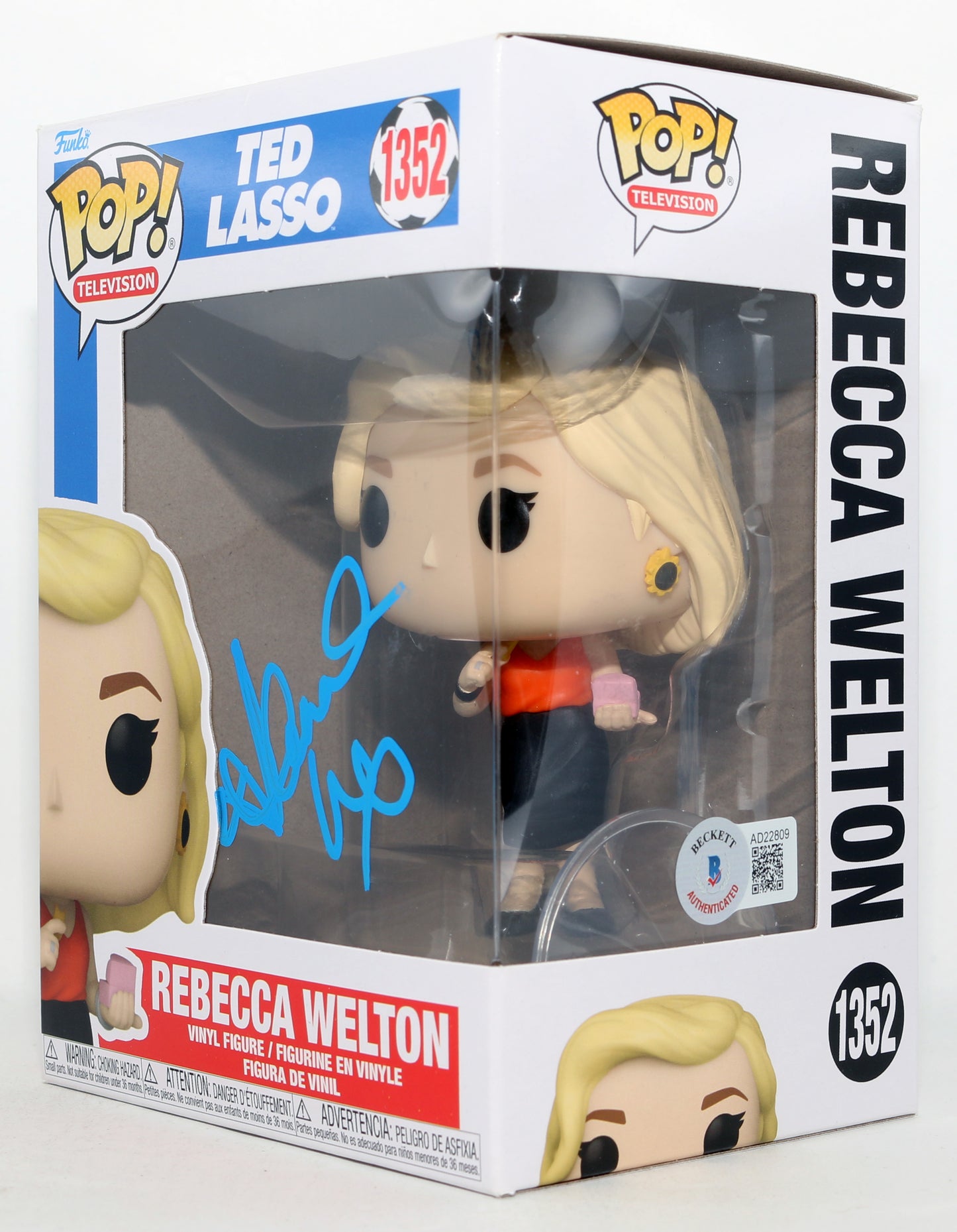 
                  
                    Hannah Waddingham as Rebecca Welton in Ted Lasso (Beckett) Signed Funko POP! #1352
                  
                