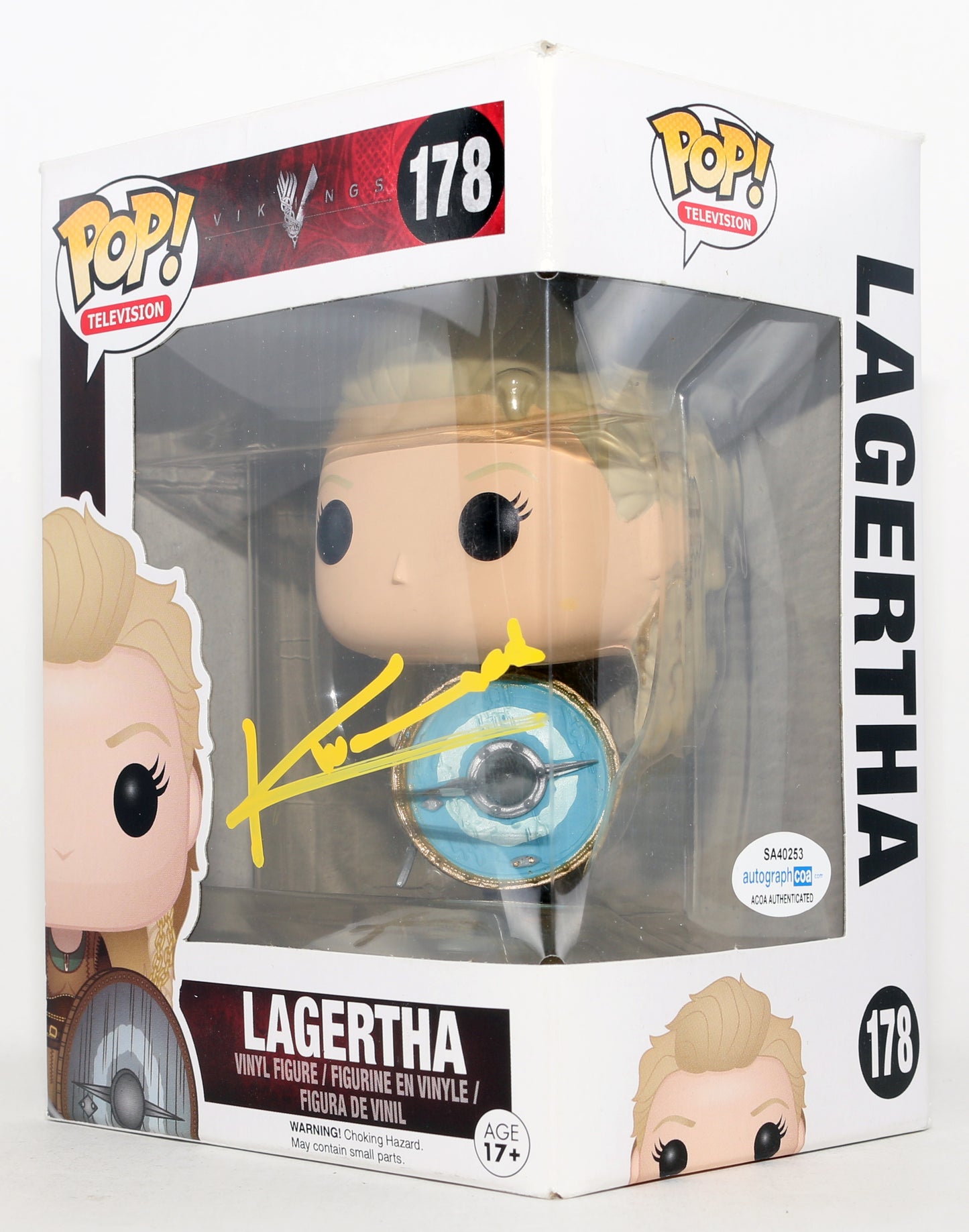 
                  
                    Katheryn Winnick as Lagertha in Vikings Signed Funko POP! #178
                  
                