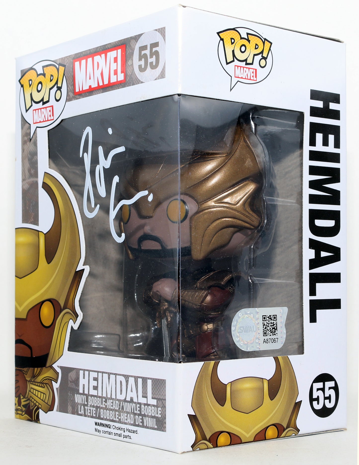 
                  
                    Idris Elba as Heimdall in Thor (SWAU) Signed Funko POP! #55
                  
                