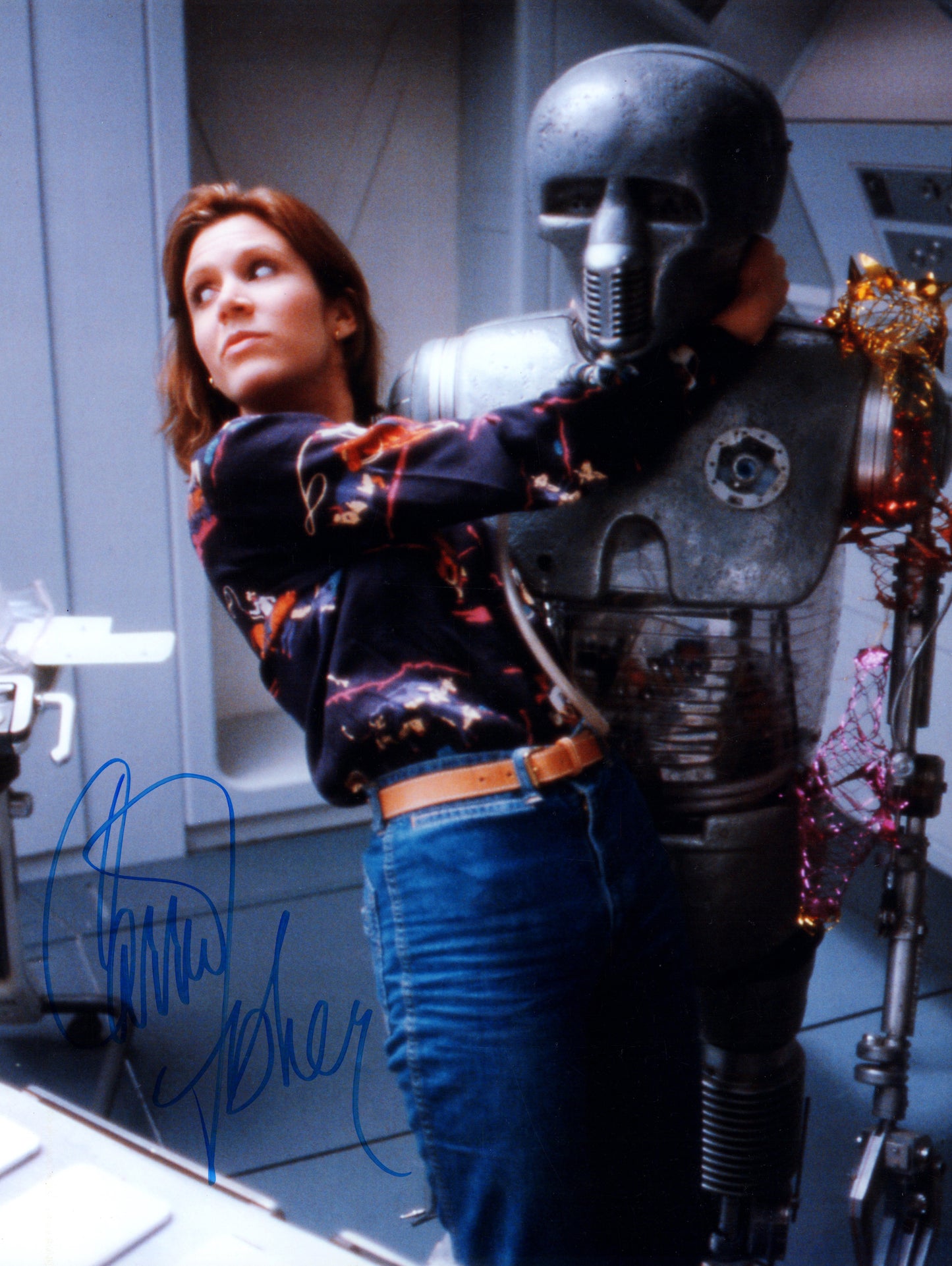 
                  
                    Carrie Fisher Princess Leia Behind the Scenes of Star Wars: The Empire Strikes Back Signed 12x16 Gary Kurtz / Jason Joiner Rare Photo
                  
                