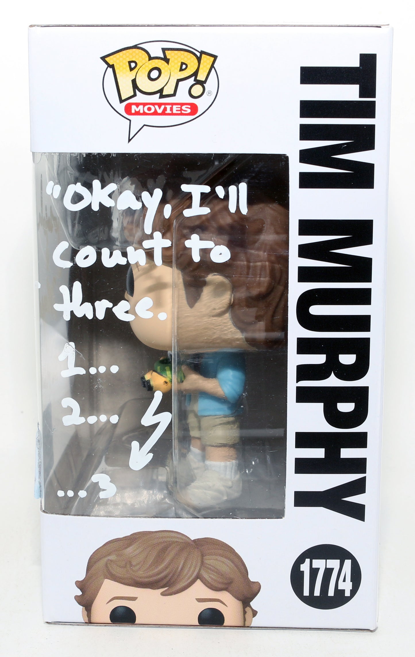 
                  
                    Joseph Mazzello as Tim Murphy in Jurassic Park Funko Store Exclusive Signed Funko POP! #1774 with Character Name & Quote
                  
                