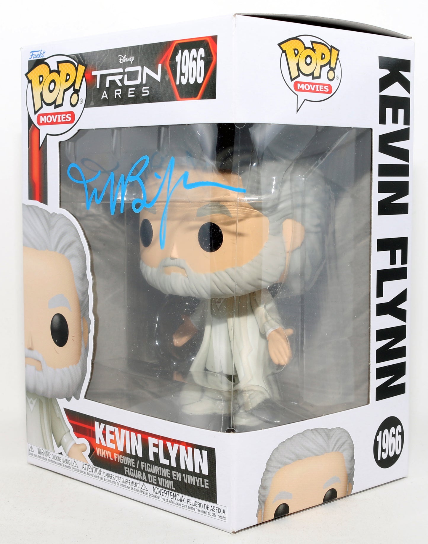 
                  
                    Jeff Bridges as Kevin Flynn in Tron: Ares Signed Funko POP! #1966
                  
                