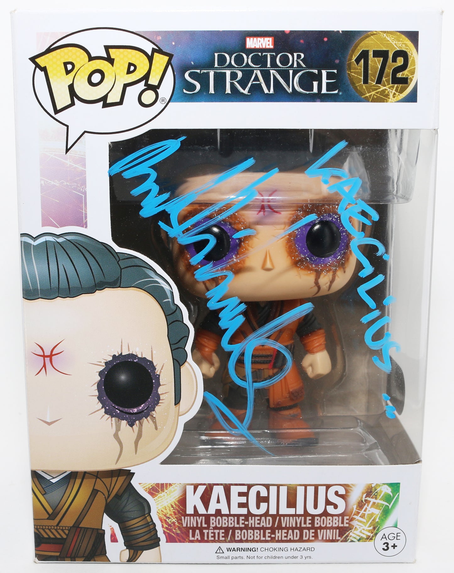 
                  
                    Mads Mikkelsen as Kaecilius in Doctor Strange (SWAU) Signed Funko POP! #172 with Character Name
                  
                