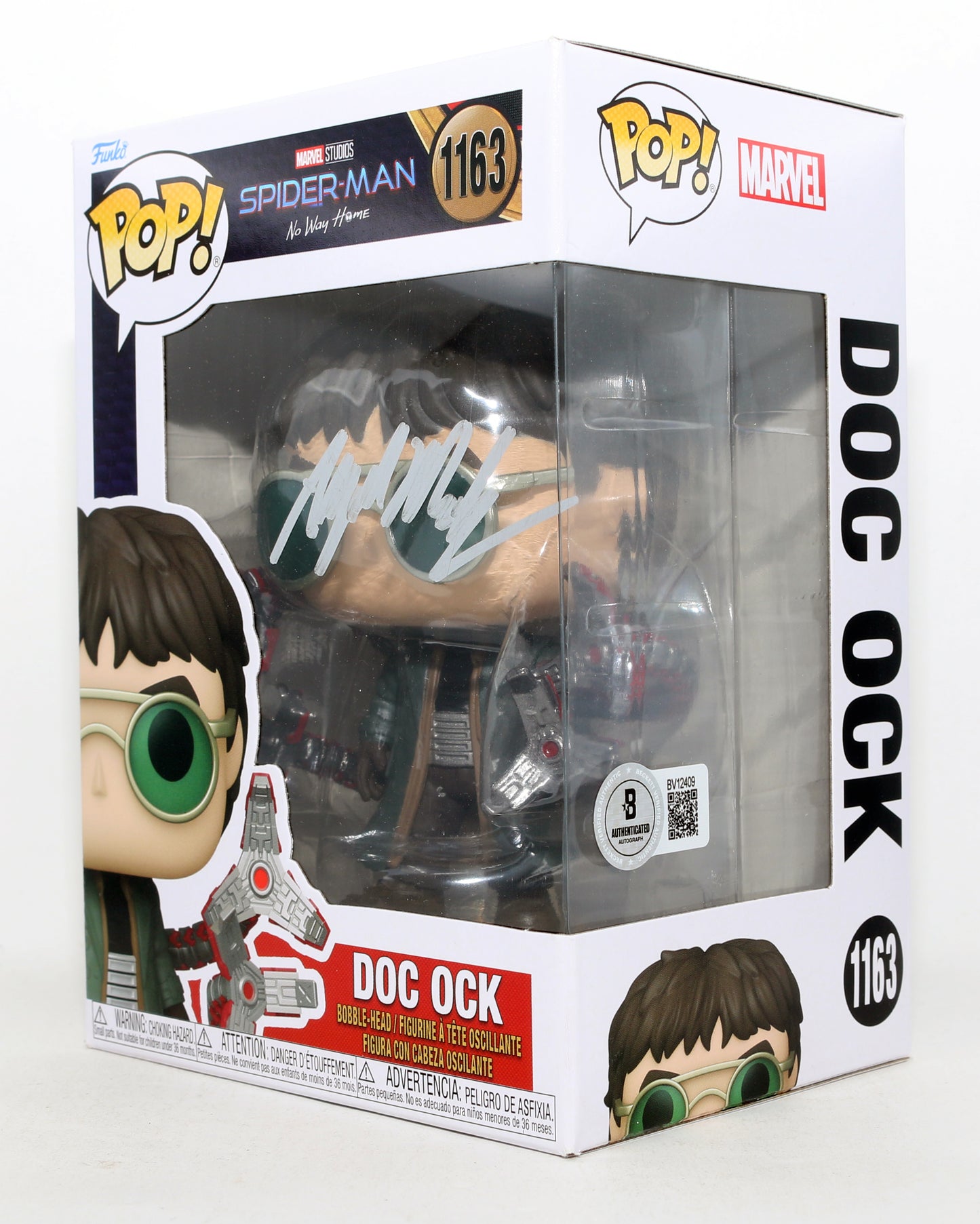 
                  
                    Alfred Molina as Doctor Octopus in Spider-Man: No Way Home (Beckett) Signed Funko POP! #1163
                  
                