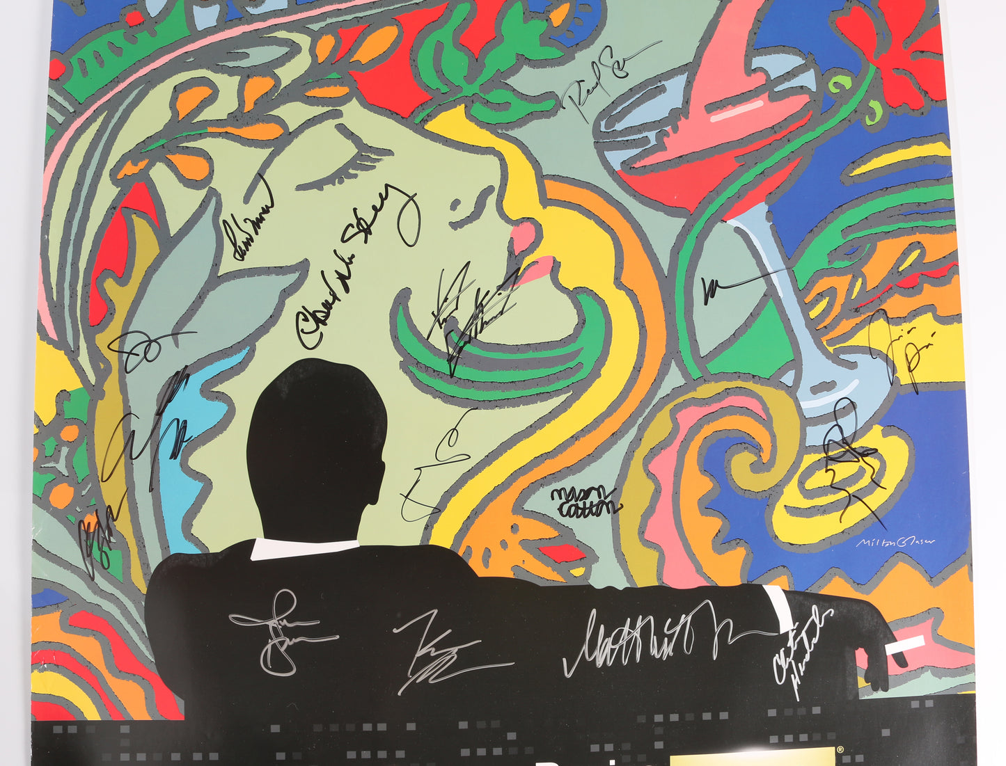 
                  
                    Mad Men 24x36 Poster Cast Signed by Jon Hamm, Christina Hendricks, John Slattery, January Jones, Elisabeth Moss, Matthew Weiner, Rich Sommer, Aaron Staton, Jessica Pare, Kiernan Shipka, Mason Cotton, Vincent Kartheiser, Robert Morse, Kevin Rahm, & More
                  
                