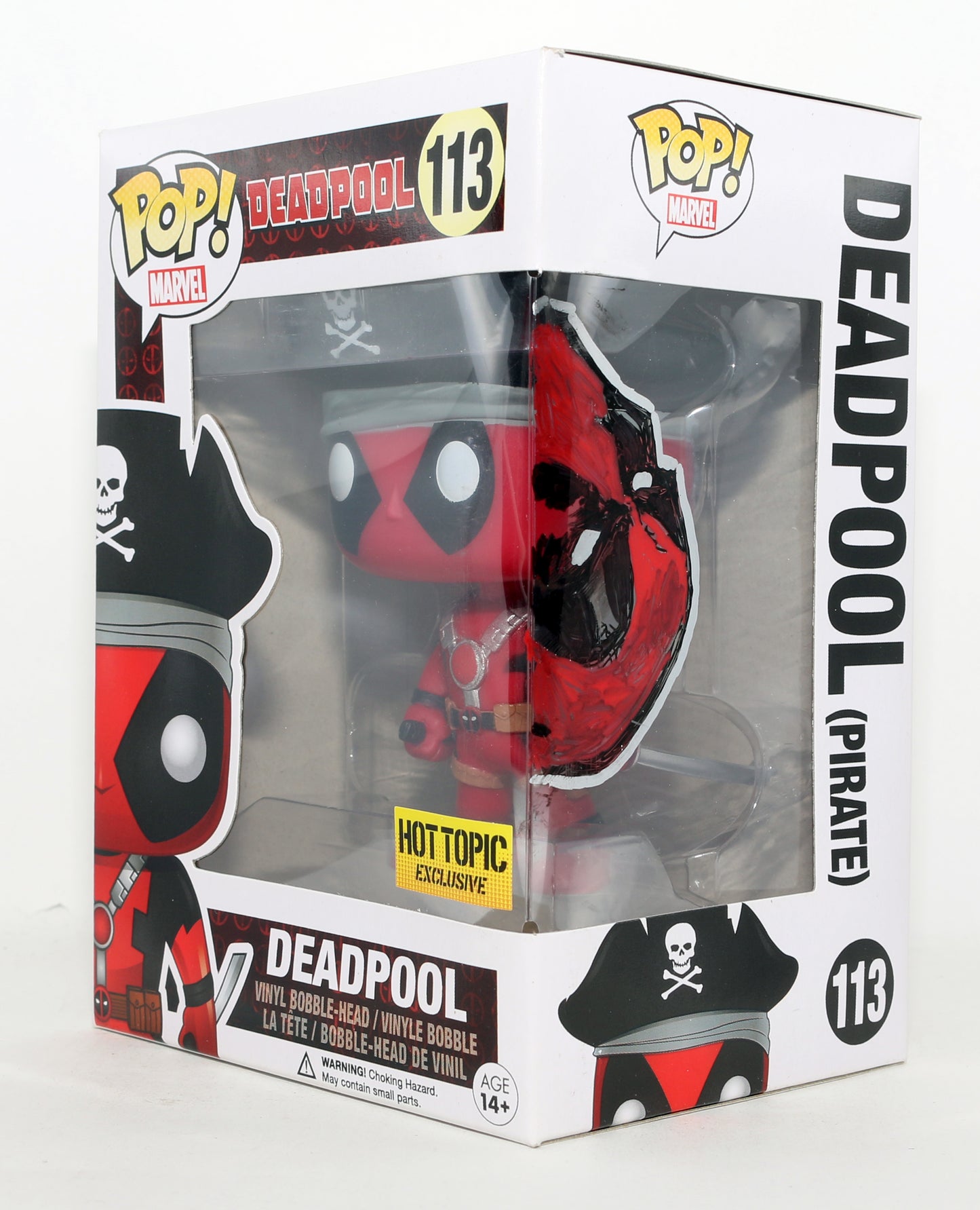 
                  
                    Deadpool Pirate & X-Force Funko POP! #111 & #113 2pc Set Signed with Original Comic Art Drawing by Artist: Reilly Brown
                  
                