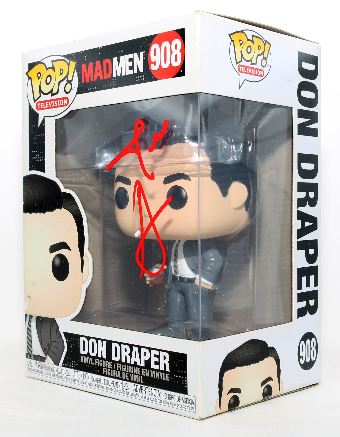
                  
                    Jon Hamm as Don Draper in Mad Men Signed Funko POP! #908
                  
                