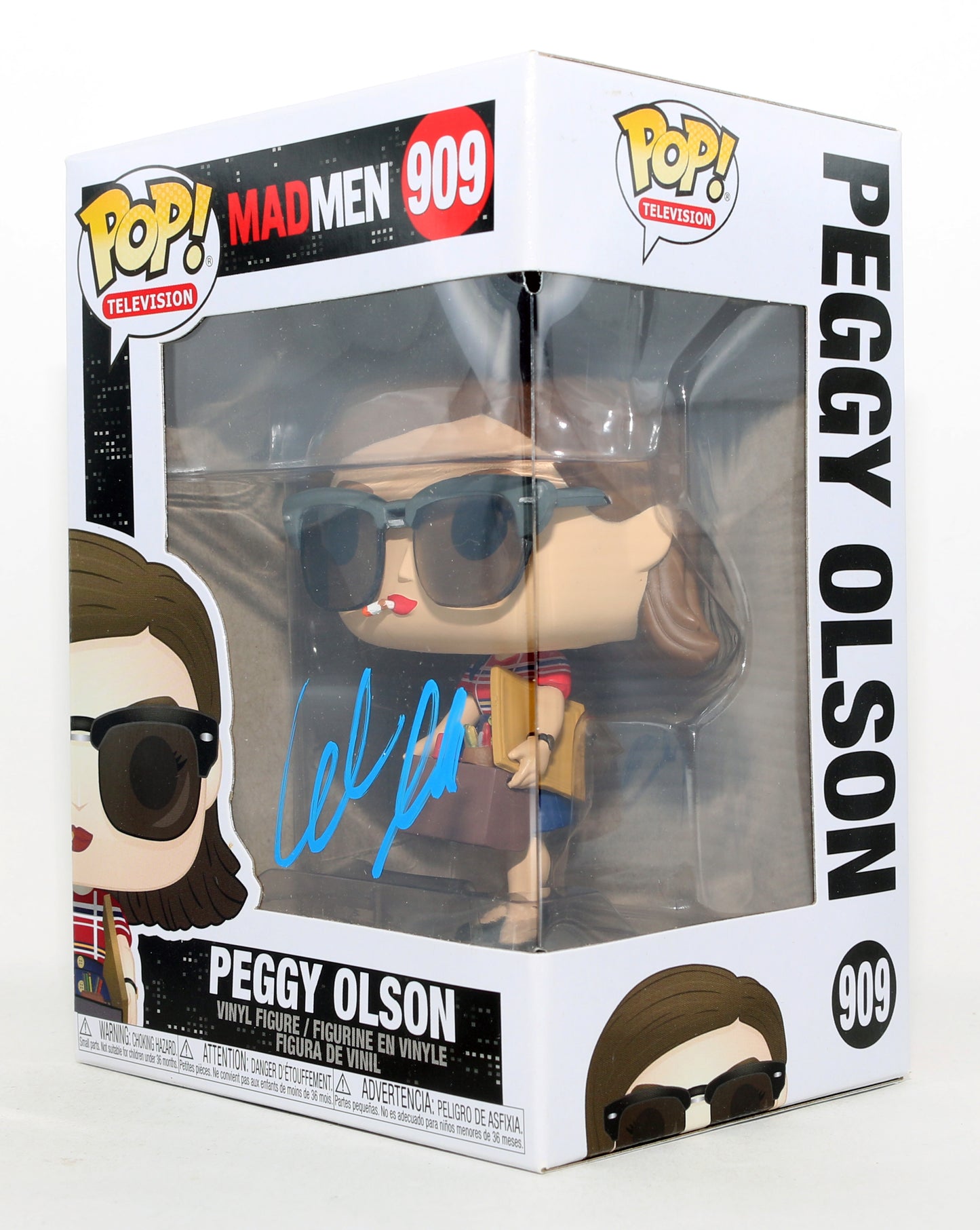 
                  
                    Elisabeth Moss as Peggy Olson in Mad Men Signed Funko POP! #909
                  
                