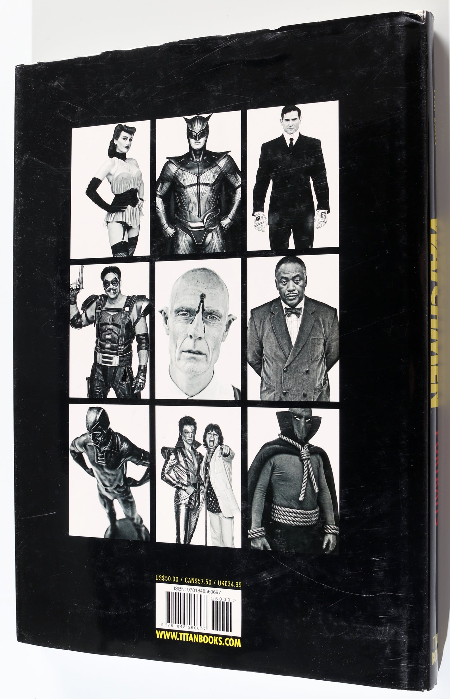 
                  
                    Watchmen Portraits Hardcover Book Cast Signed by Dave Gibbons, Zack Snyder, Malin Ackerman, Mathew Goode, Jeffrey Dean Morgan, Patrick Wilson, Jackie Earle Haley, Carla Gugino, & Billy Crudup
                  
                