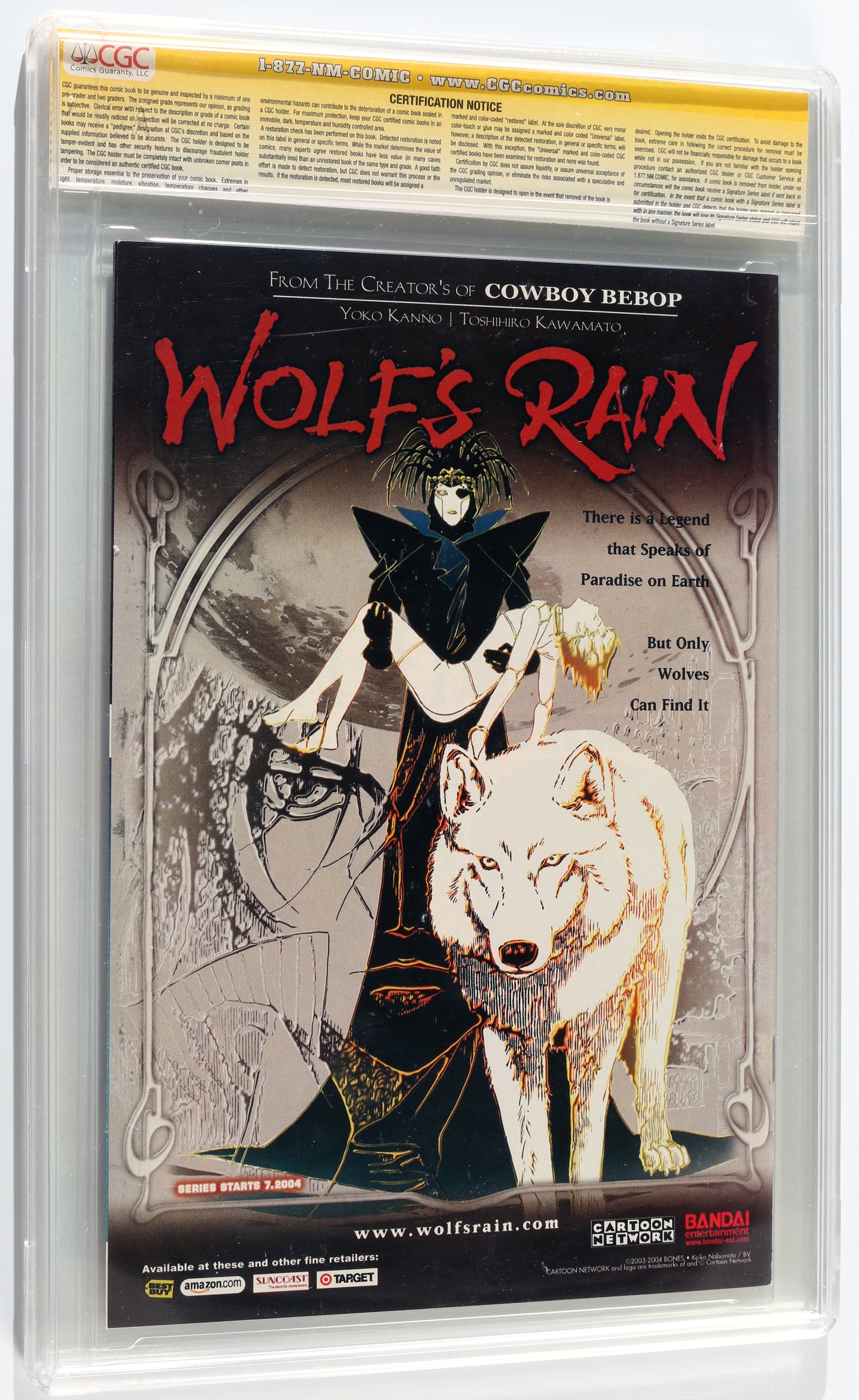
                  
                    Michael Turner's Soulfire #0 - Signed by Creator: Michael Turner (CGC Signature Series 9.8) 2004 with Original Art Sketch
                  
                