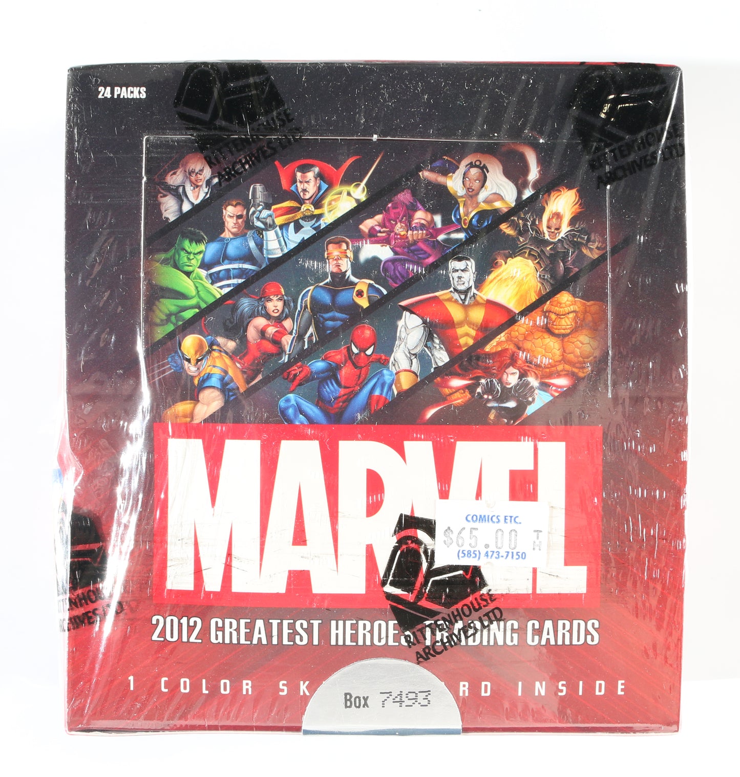 
                  
                    Marvel 2012 Greatest Heroes Rittenhouse Sealed Trading Card Cases 2pc LOT
                  
                
