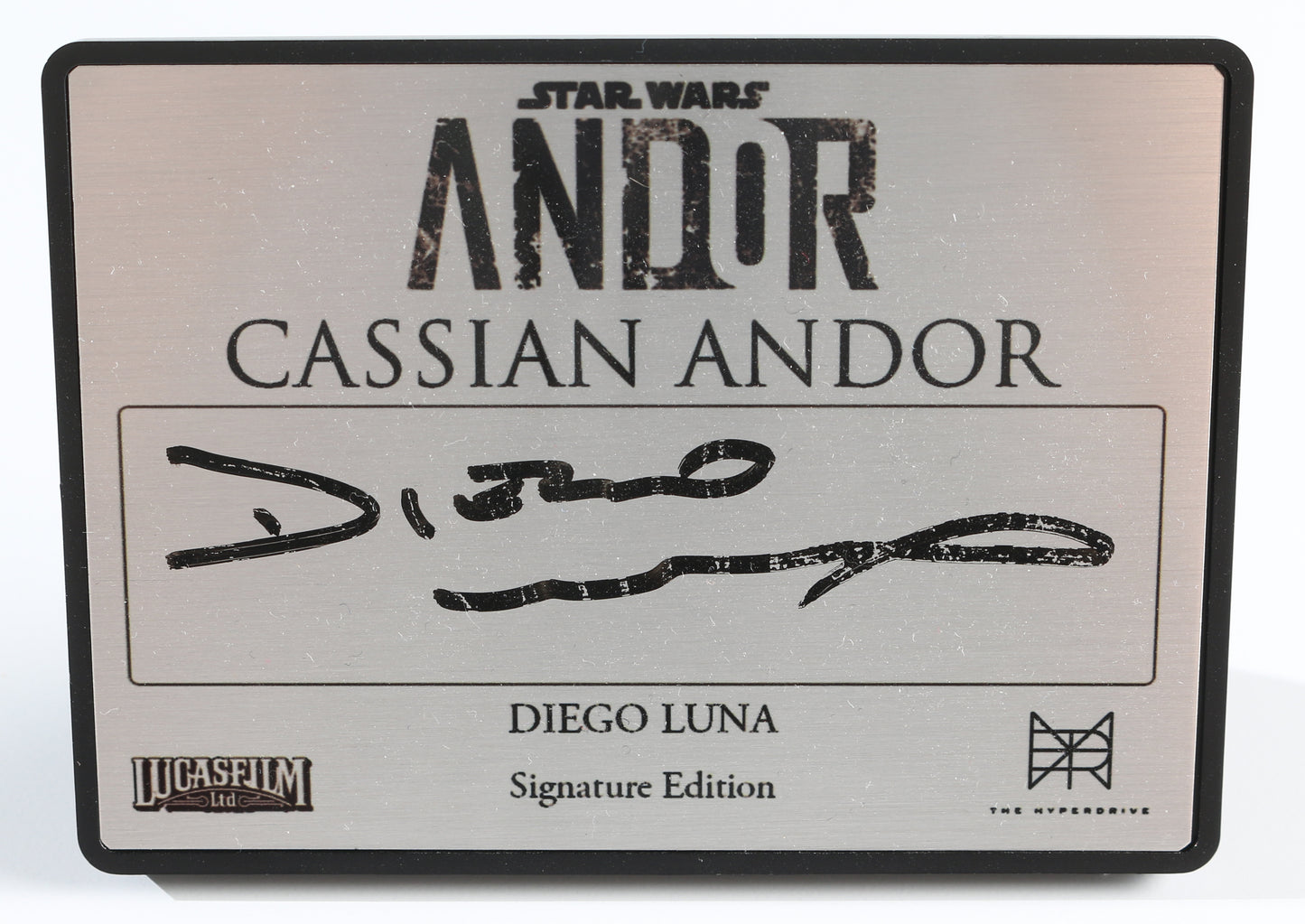 
                  
                    Diego Luna as Cassian Andor in Star Wars: Andor Signed 2.5x3.5 Plaque
                  
                