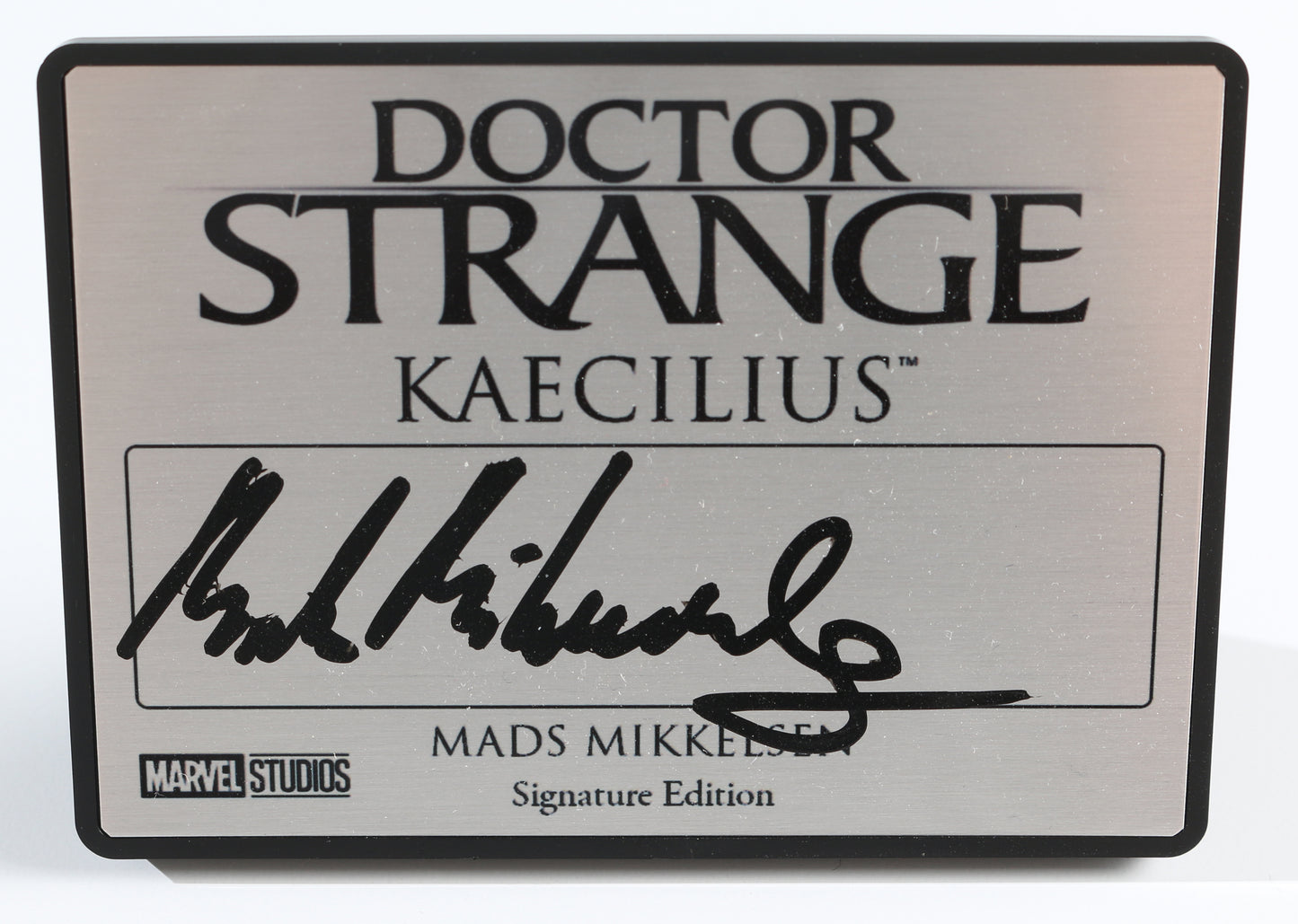 
                  
                    Mads Mikkelsen as Kaecilius in Doctor Strange Signed 2.5x3.5 Plaque
                  
                