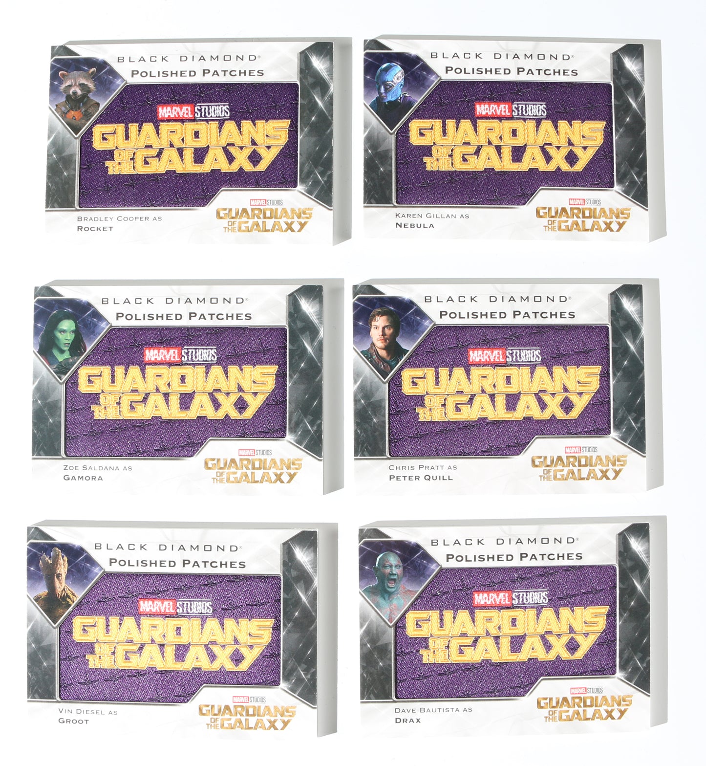 
                  
                    Marvel Black Diamond Polished Patches Upper Deck Trading Cards Complete 41pc LOT
                  
                