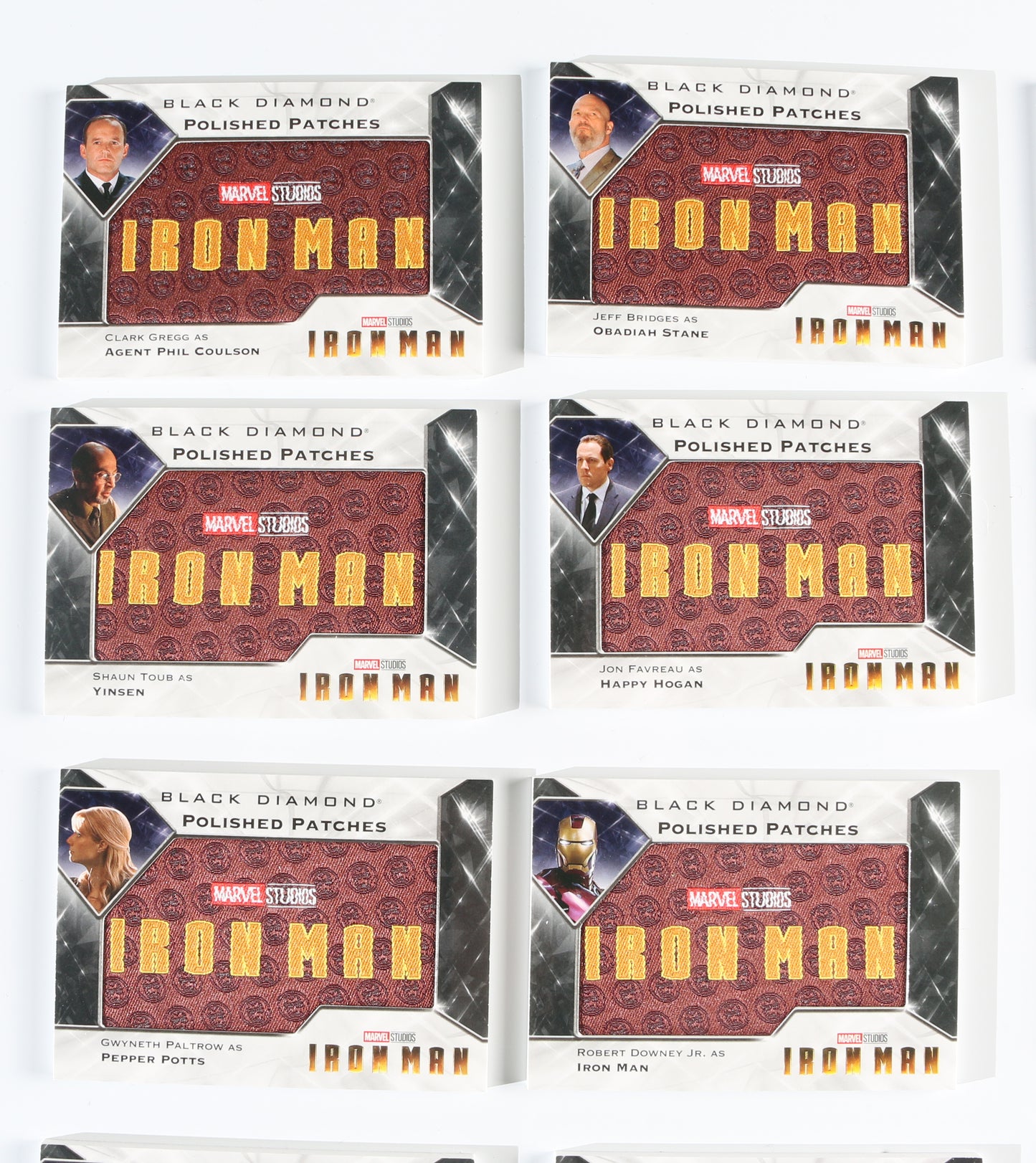 
                  
                    Marvel Black Diamond Polished Patches Upper Deck Trading Cards Complete 41pc LOT
                  
                