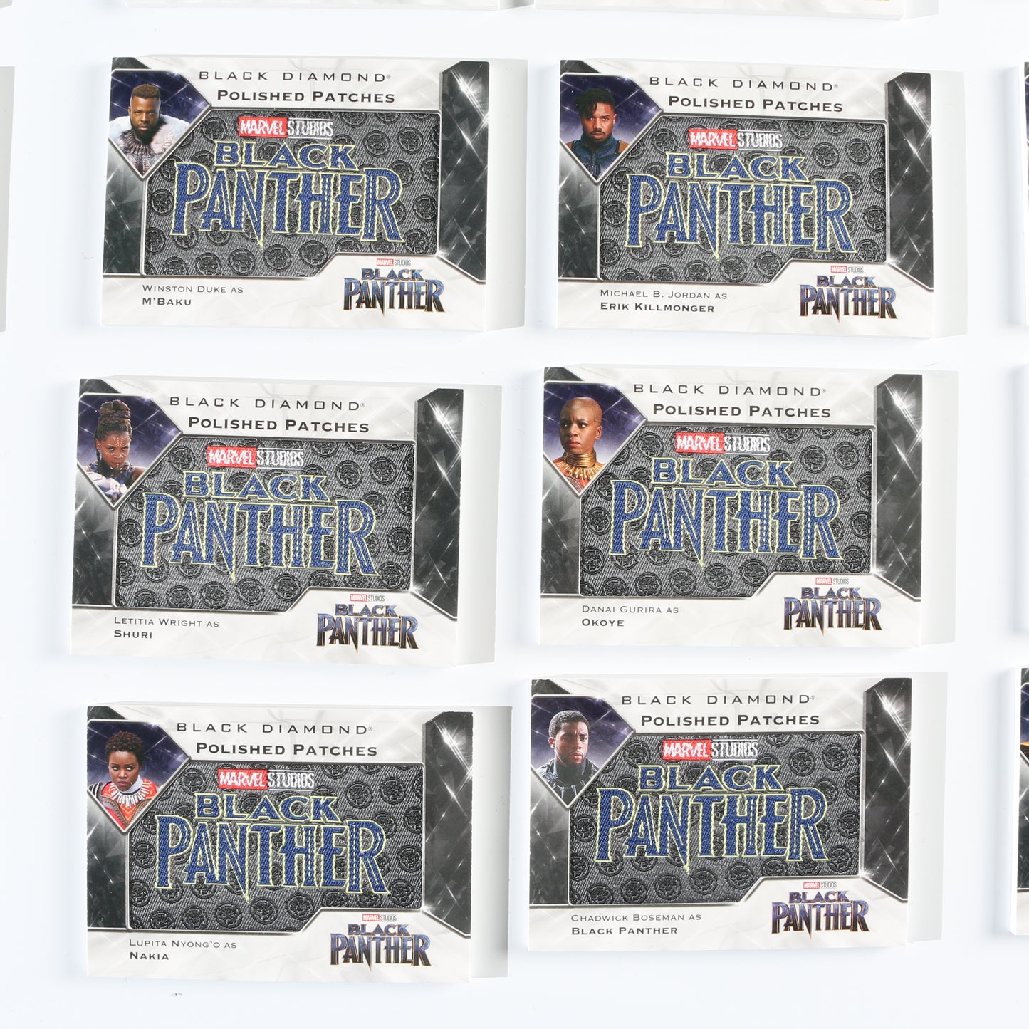 
                  
                    Marvel Black Diamond Polished Patches Upper Deck Trading Cards Complete 41pc LOT
                  
                