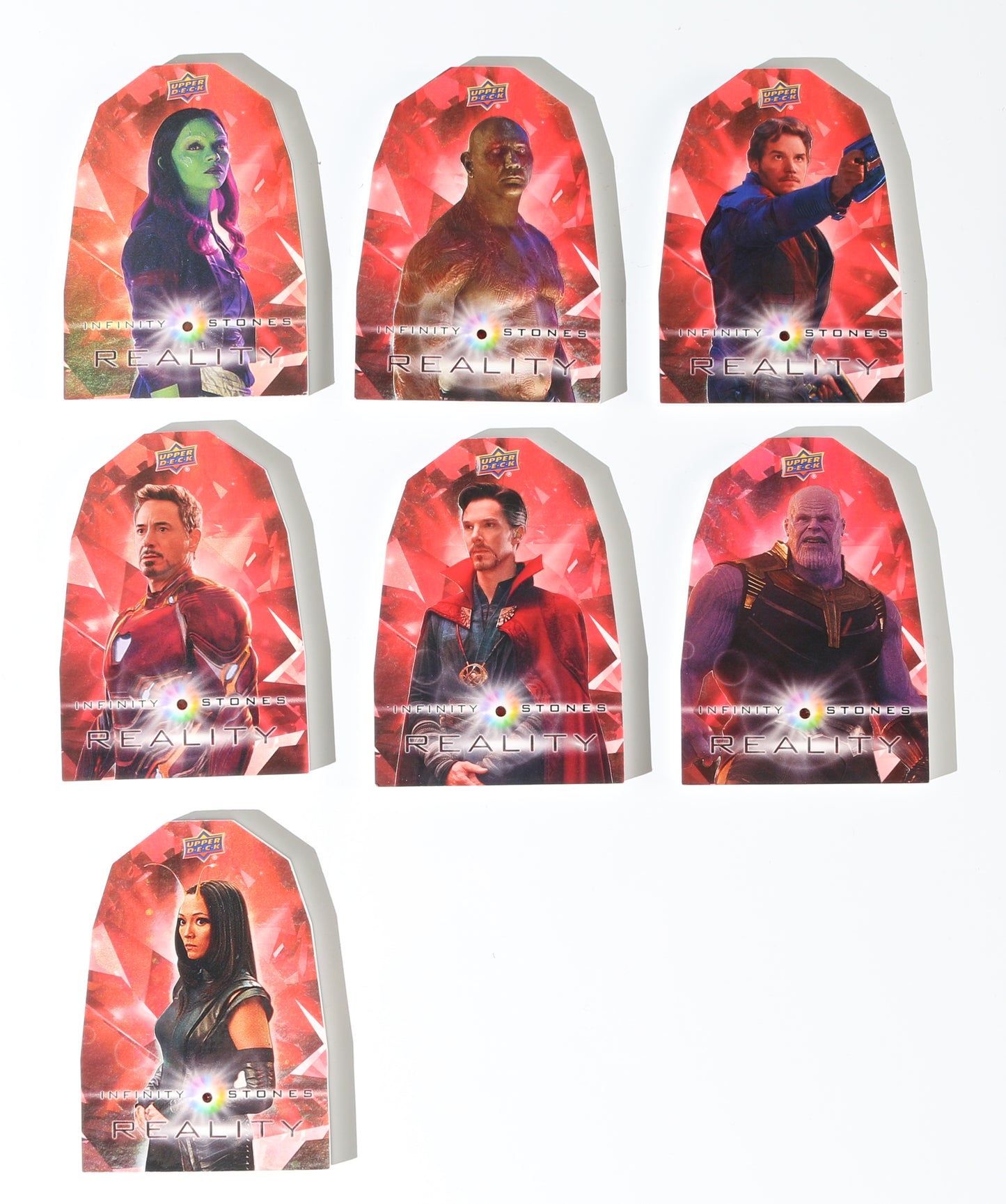 
                  
                    Avengers: Infinity War Infinity Stone Precious Stone Relics Upper Deck Trading Cards Complete 42pc Set
                  
                