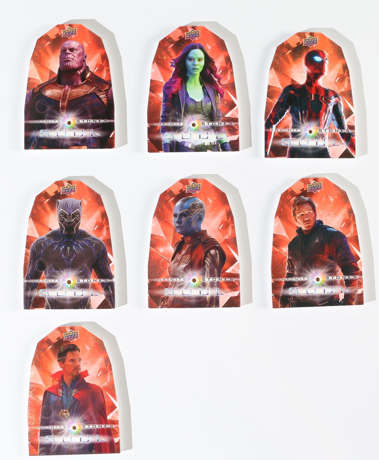 
                  
                    Avengers: Infinity War Infinity Stone Precious Stone Relics Upper Deck Trading Cards Complete 42pc Set
                  
                