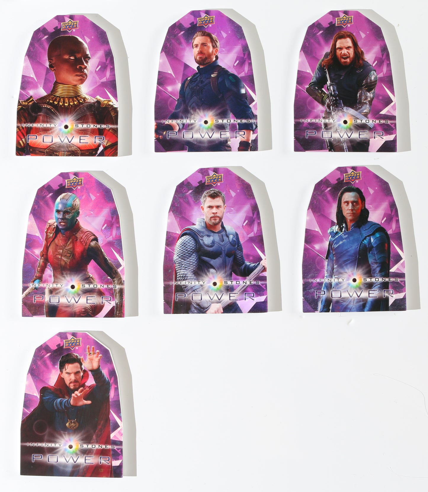 
                  
                    Avengers: Infinity War Infinity Stone Precious Stone Relics Upper Deck Trading Cards Complete 42pc Set
                  
                