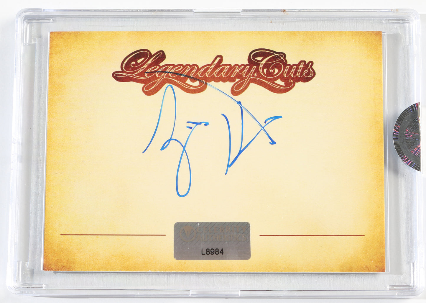 
                  
                    Zoë Kravitz from The Batman, The Lego Batman Movie, Mad Max: Fury Road, X-Men: First Class, Fantastic Beasts, &  Spider-Man: Into the Spider-Verse (Celebrity Authentics) Legendary Cuts Card
                  
                