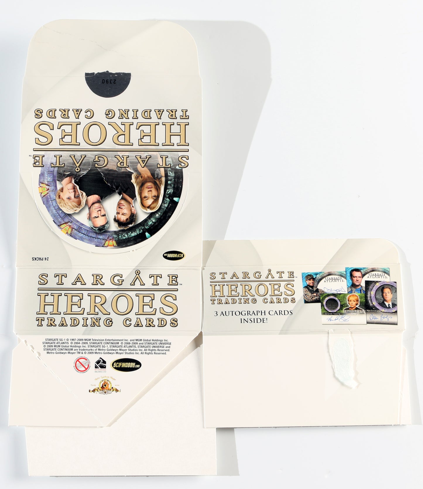 
                  
                    Stargate Heroes Rittenhouse Trading Cards 210pc LOT with 36 Cards Signed by Jason Momoa, Beau Bridges, Don Stark, Adrian Holmes, Patrick Currie, Sarah Douglas, Claudia Black, John Novak, Joshya Malina, Tobin Bell, John Noble, & More
                  
                