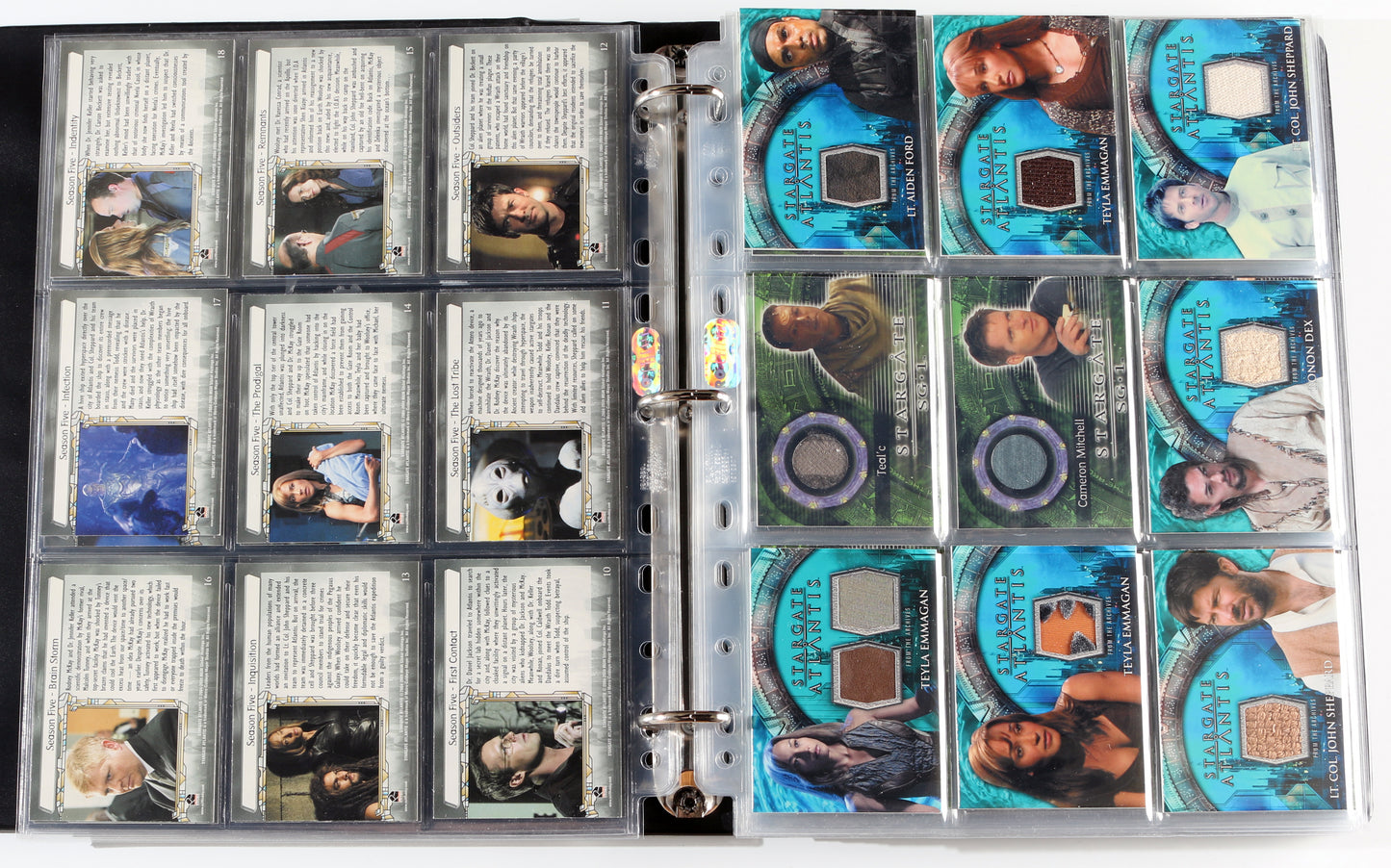 
                  
                    Stargate Heroes Rittenhouse Trading Cards 210pc LOT with 36 Cards Signed by Jason Momoa, Beau Bridges, Don Stark, Adrian Holmes, Patrick Currie, Sarah Douglas, Claudia Black, John Novak, Joshya Malina, Tobin Bell, John Noble, & More
                  
                