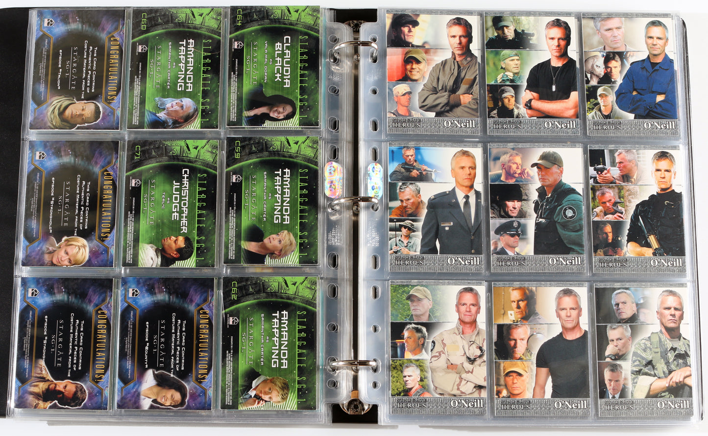 
                  
                    Stargate Heroes Rittenhouse Trading Cards 210pc LOT with 36 Cards Signed by Jason Momoa, Beau Bridges, Don Stark, Adrian Holmes, Patrick Currie, Sarah Douglas, Claudia Black, John Novak, Joshya Malina, Tobin Bell, John Noble, & More
                  
                