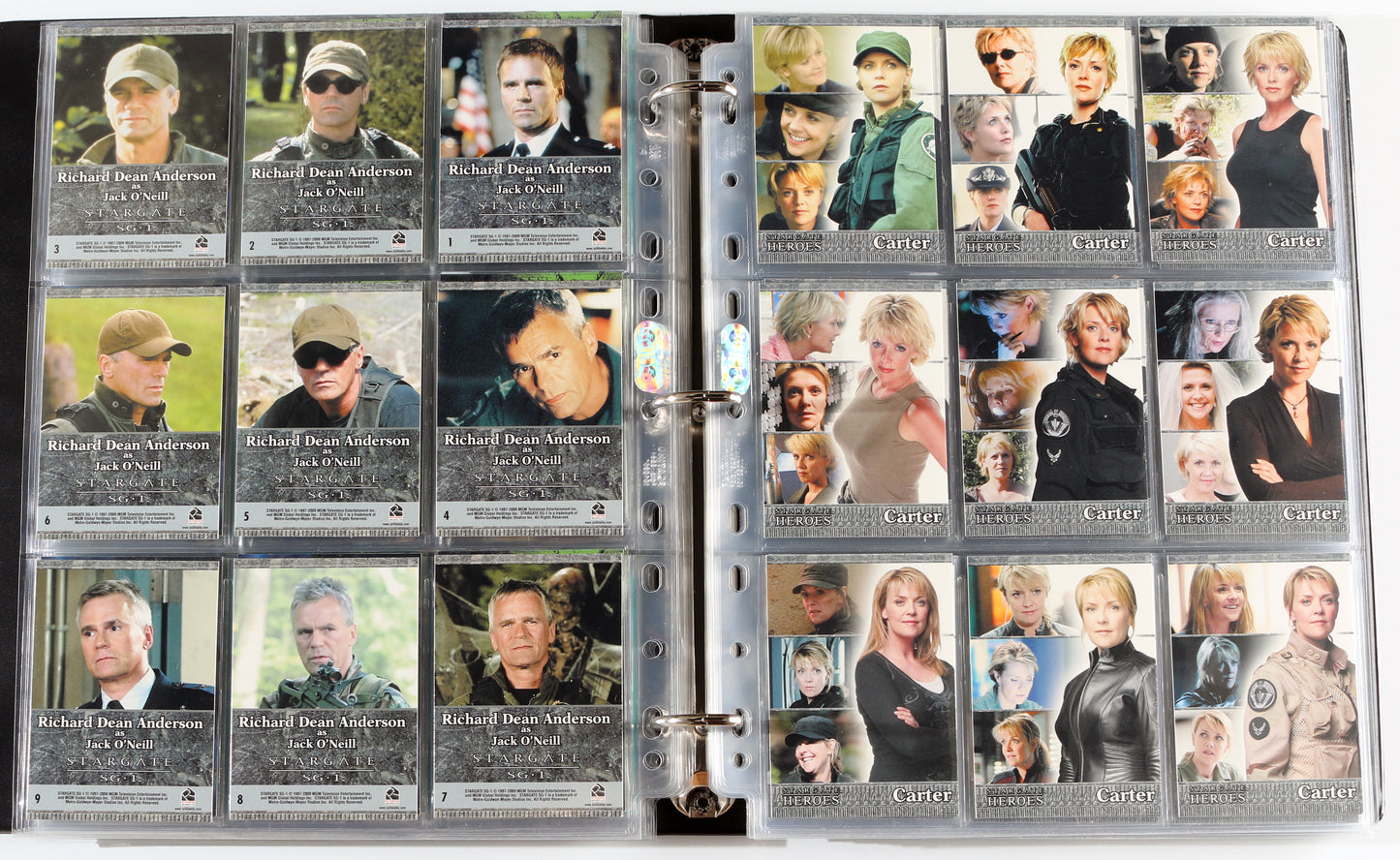 
                  
                    Stargate Heroes Rittenhouse Trading Cards 210pc LOT with 36 Cards Signed by Jason Momoa, Beau Bridges, Don Stark, Adrian Holmes, Patrick Currie, Sarah Douglas, Claudia Black, John Novak, Joshya Malina, Tobin Bell, John Noble, & More
                  
                