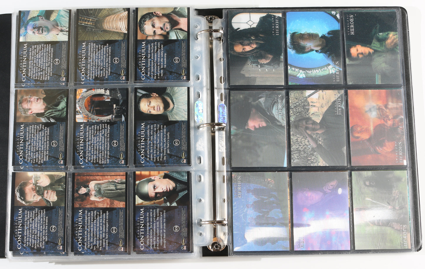 
                  
                    Stargate Heroes Rittenhouse Trading Cards 210pc LOT with 36 Cards Signed by Jason Momoa, Beau Bridges, Don Stark, Adrian Holmes, Patrick Currie, Sarah Douglas, Claudia Black, John Novak, Joshya Malina, Tobin Bell, John Noble, & More
                  
                
