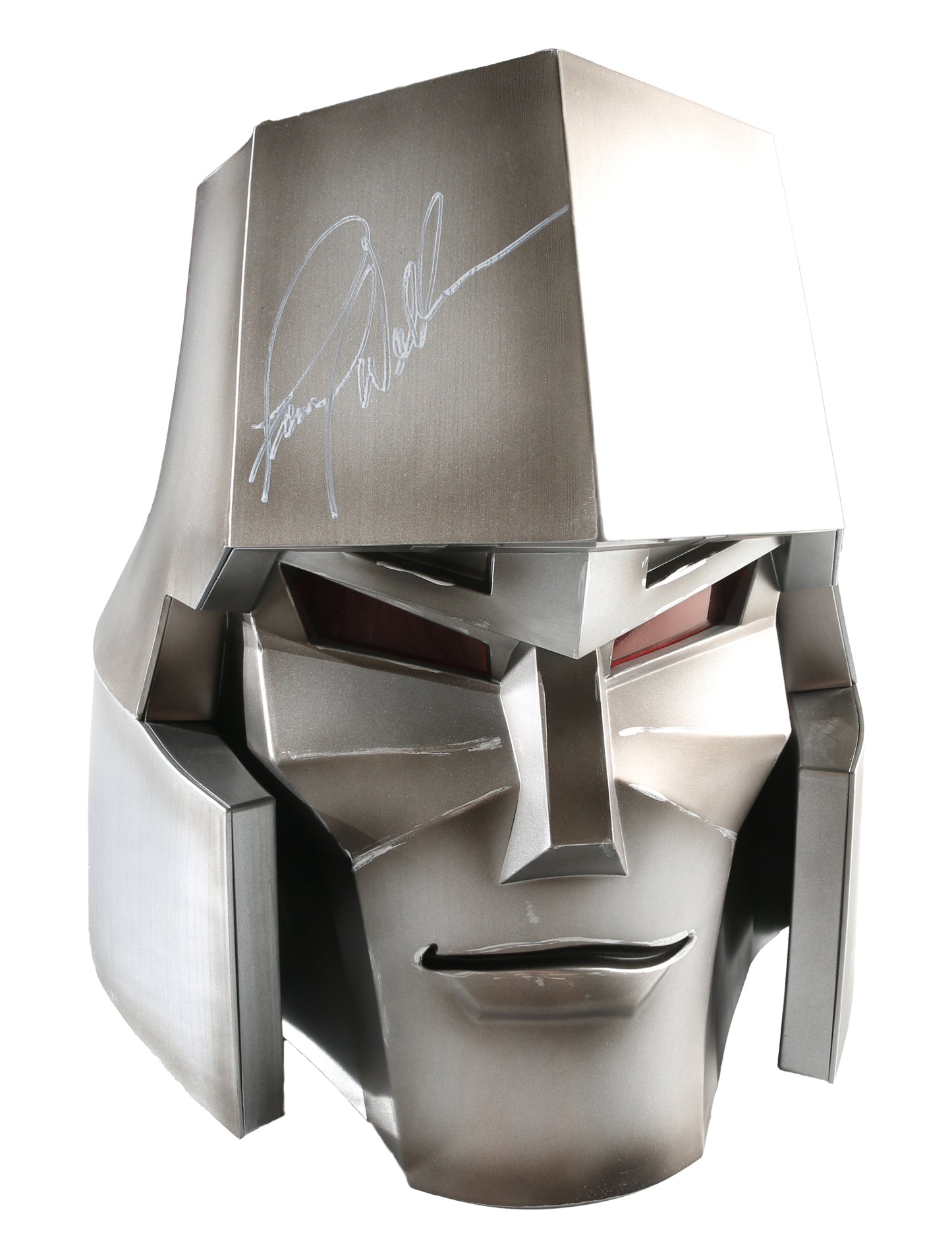 
                  
                    Megatron from Transformers Prop Replica Modern Icons Hasbro Helmet Signed by Frank Welker
                  
                