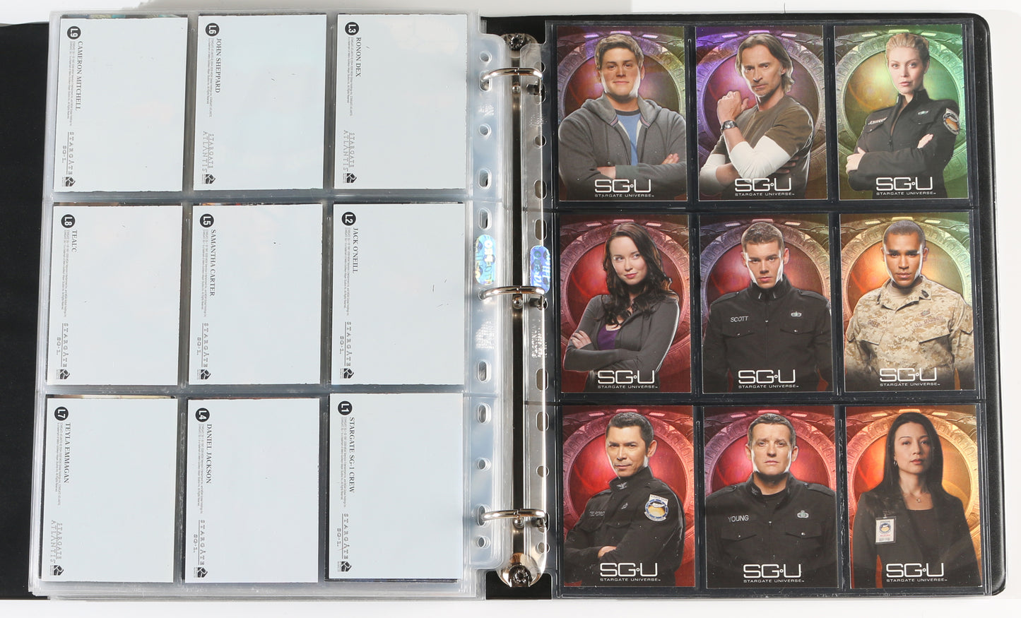
                  
                    Stargate Heroes Rittenhouse Trading Cards 210pc LOT with 36 Cards Signed by Jason Momoa, Beau Bridges, Don Stark, Adrian Holmes, Patrick Currie, Sarah Douglas, Claudia Black, John Novak, Joshya Malina, Tobin Bell, John Noble, & More
                  
                