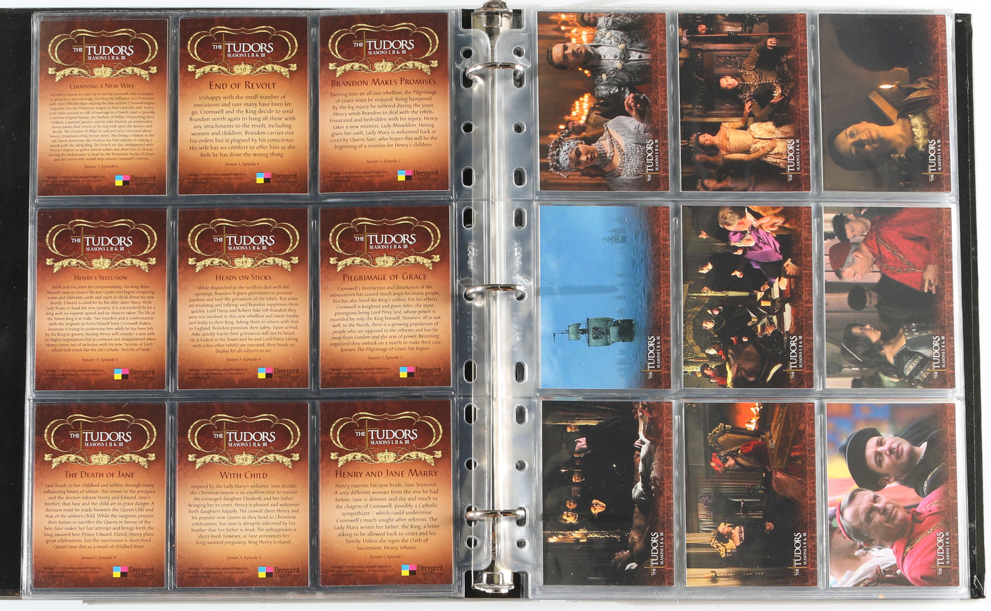 
                  
                    The Tudors Breygent Trading Cards 133pc LOT with 12 Cards Signed by Natalie Dormer, Gabrielle Anwar, Annabelle Wallis, Maria Doyle Kennedy, Jonathan Rhys Meyers, Sarah Bolger, Tamzin Merchant, James Frain, Joanne King, & More
                  
                