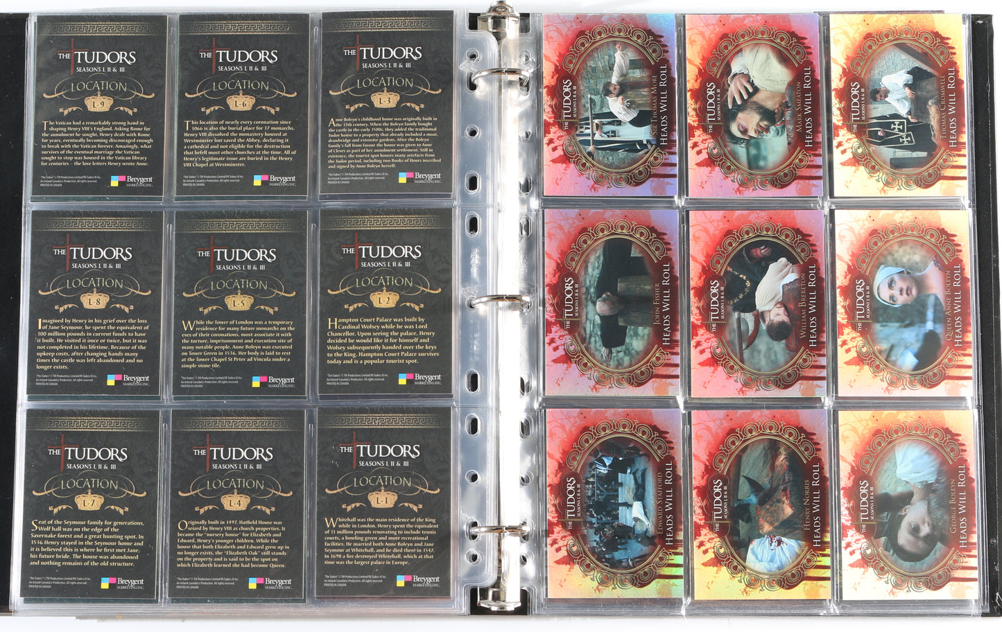 
                  
                    The Tudors Breygent Trading Cards 133pc LOT with 12 Cards Signed by Natalie Dormer, Gabrielle Anwar, Annabelle Wallis, Maria Doyle Kennedy, Jonathan Rhys Meyers, Sarah Bolger, Tamzin Merchant, James Frain, Joanne King, & More
                  
                